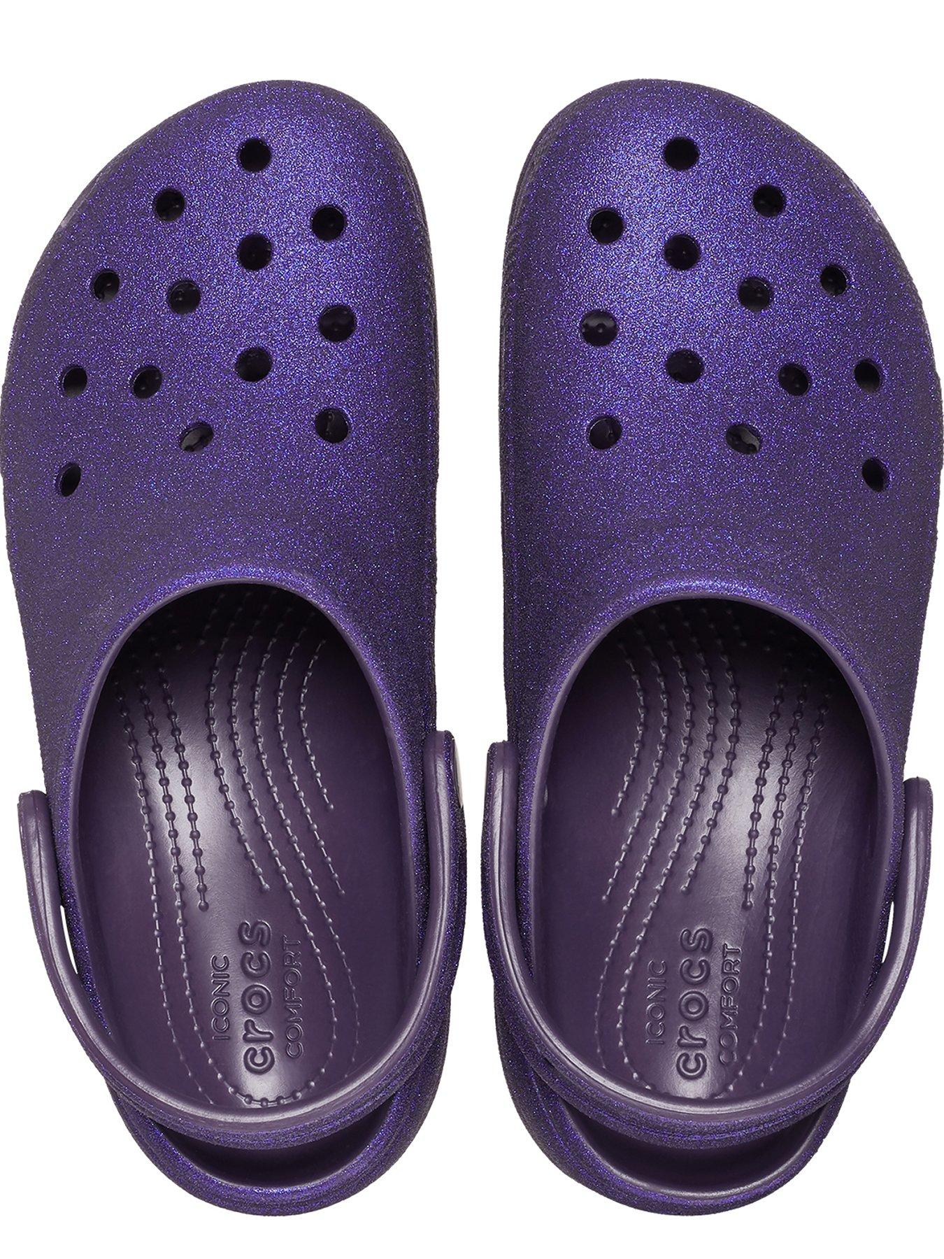 crocs-classic-platform-glitter-clogw-purpleoutfit