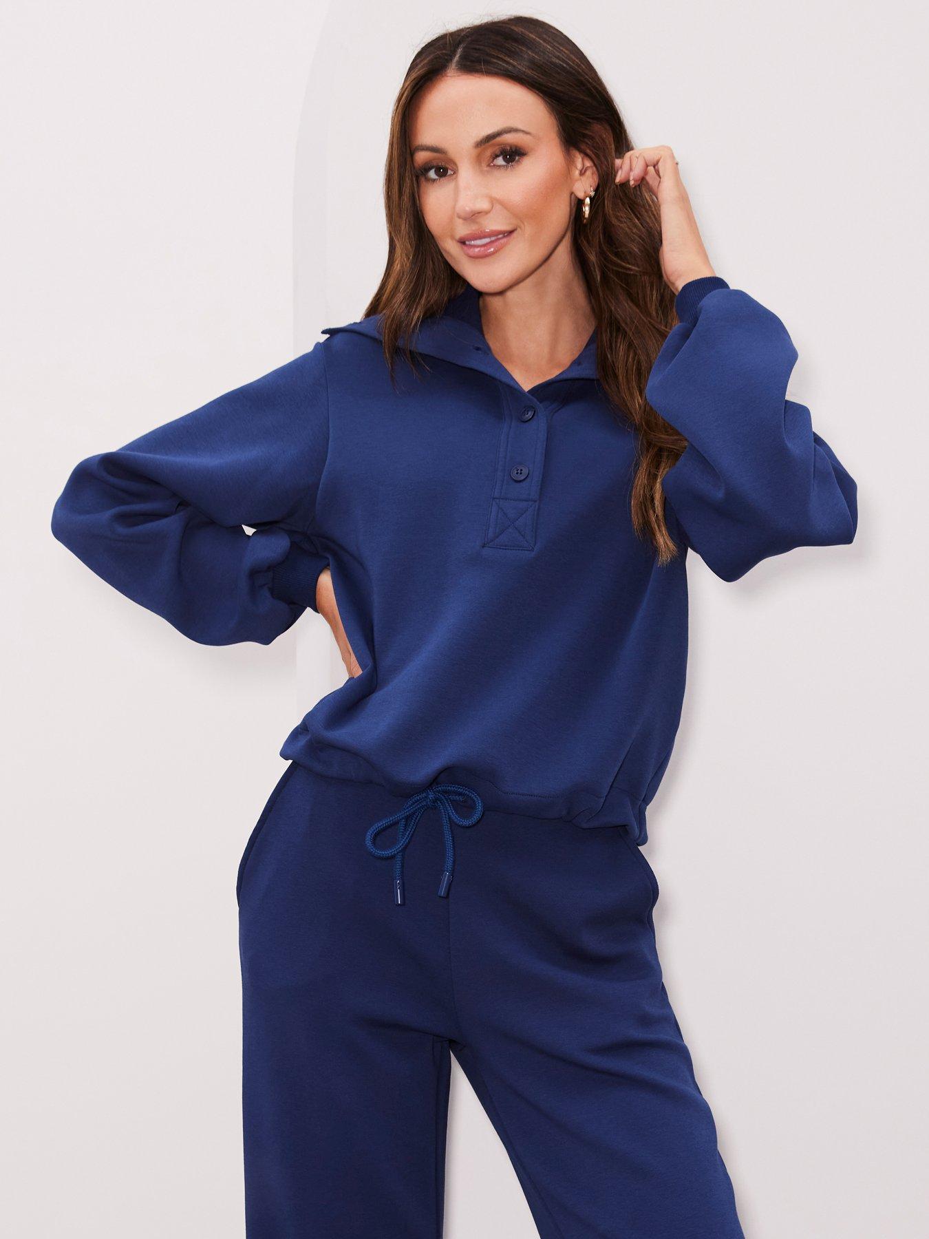 michelle-keegan-co-ord-drawstring-waisted-button-tracksuit-top-navy