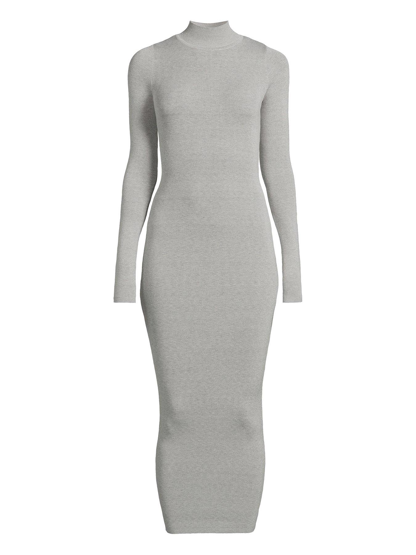 michelle-keegan-roll-neck-slim-knitted-midaxi-dress-greynbspdetail