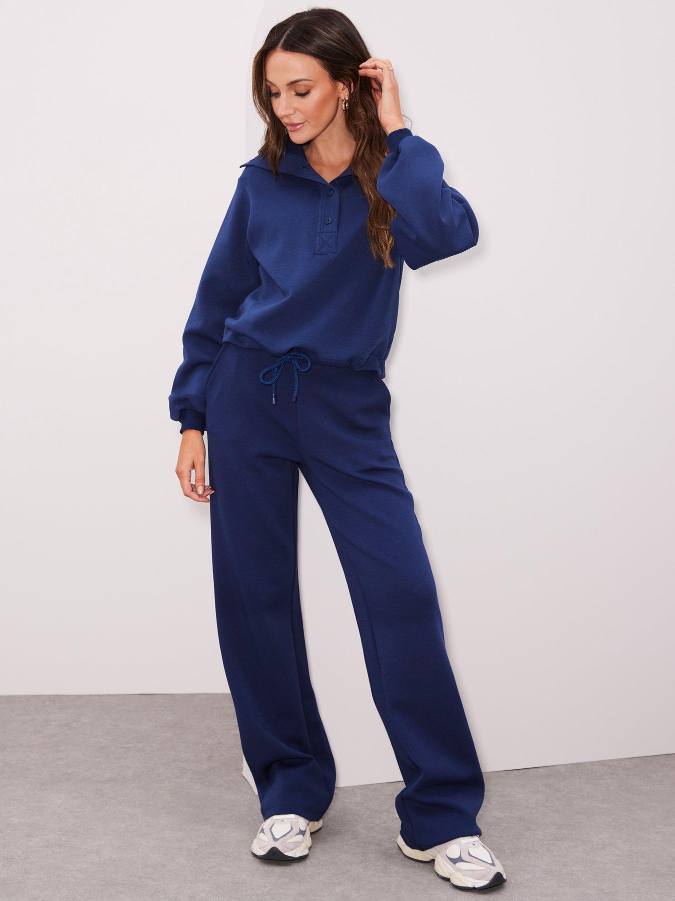 michelle-keegan-co-ord-tracksuit-wide-leg-joggers-navy