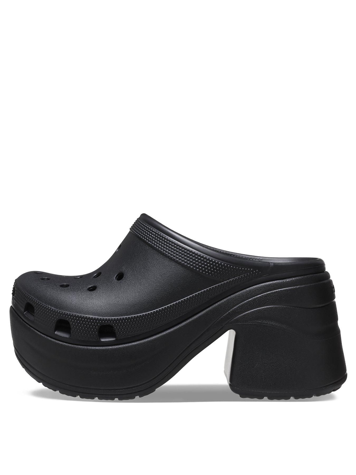 crocs-siren-clog-blackstillFront