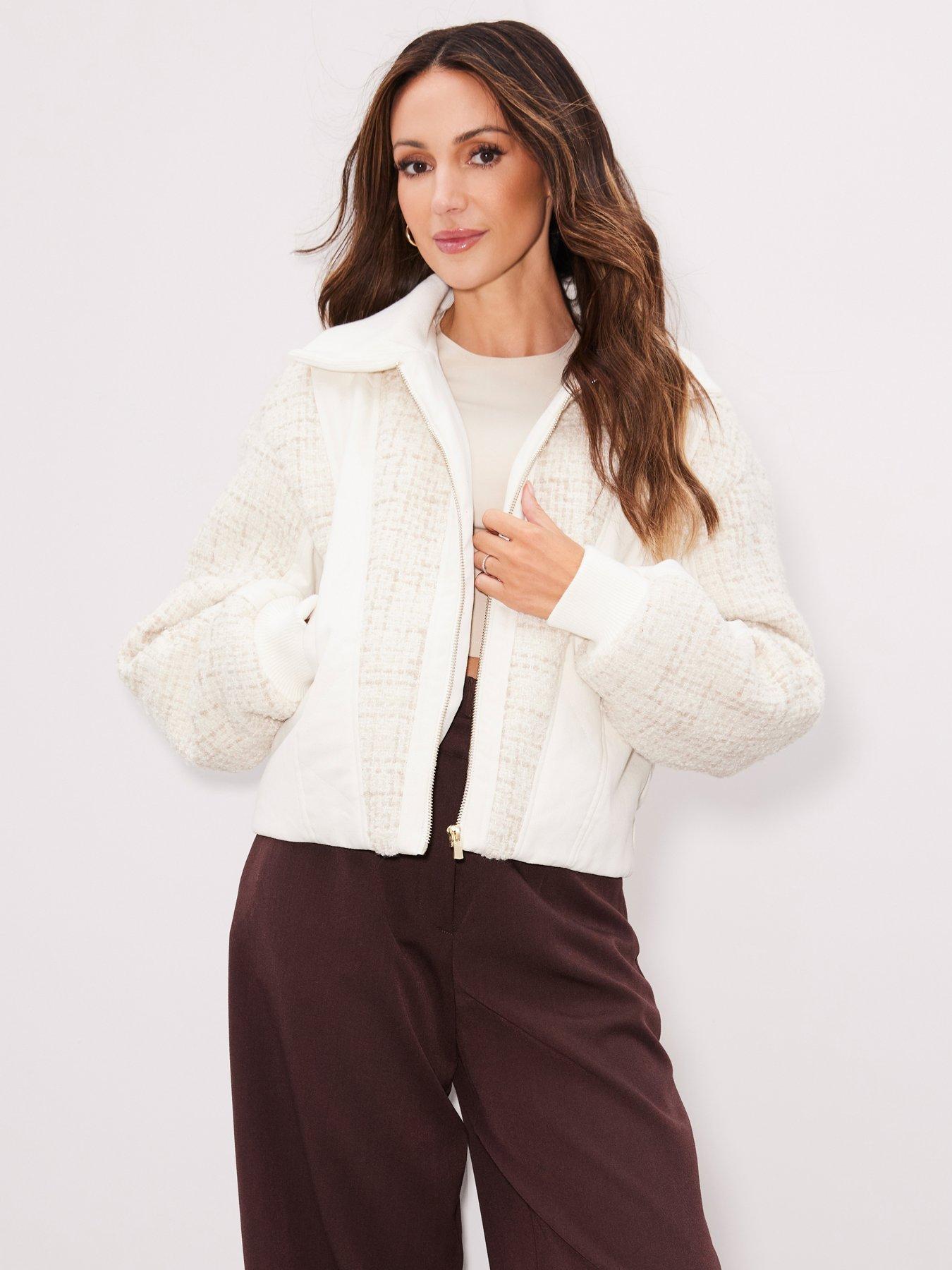 michelle-keegan-boucle-jacket-cream