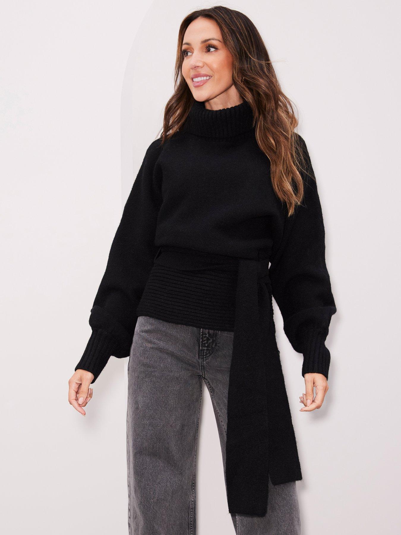 michelle-keegan-knitted-wrap-belted-waist-jumper-blacknbsp