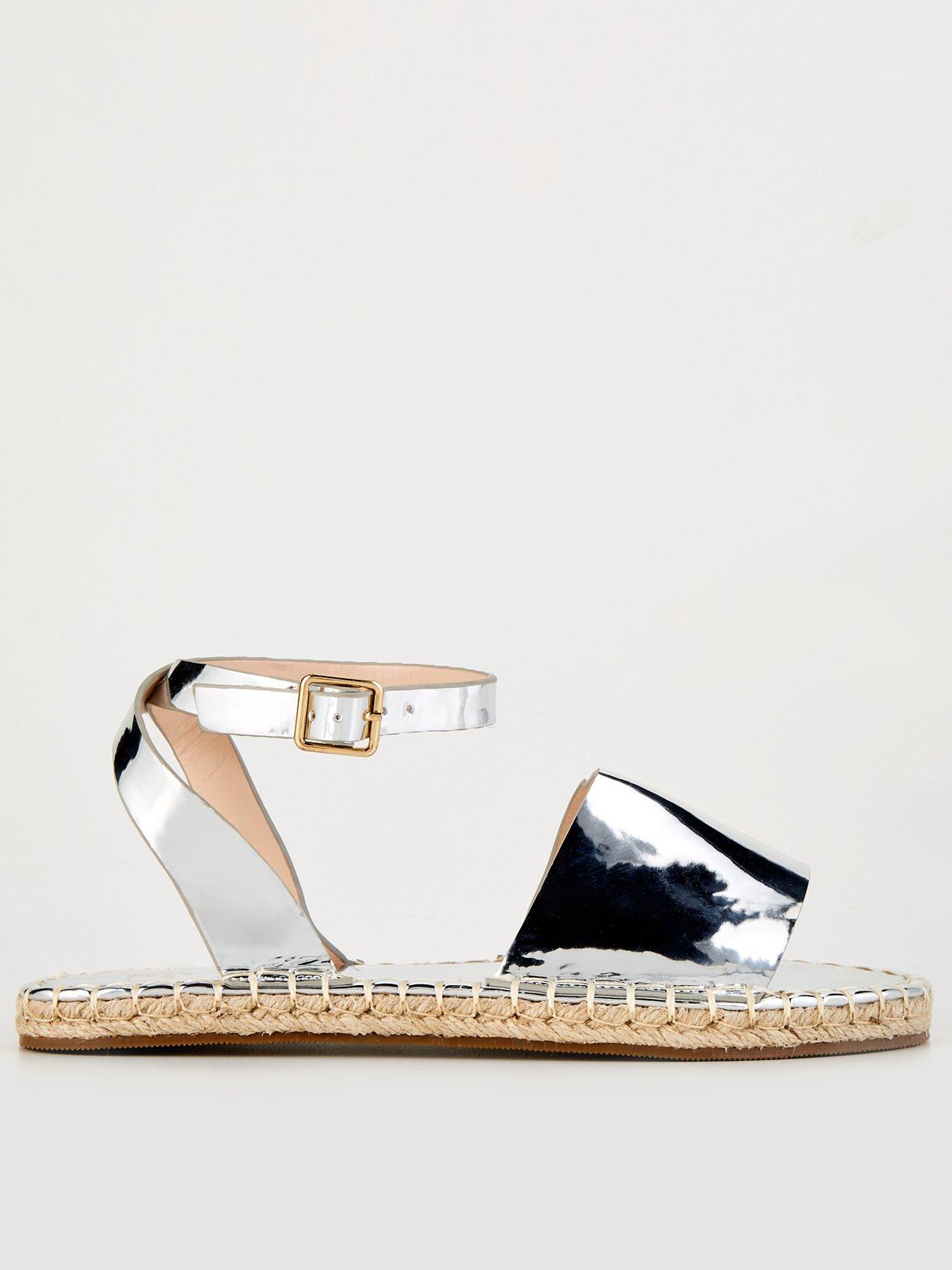 raid-rebecca-espadrille-flat-sandal-silver