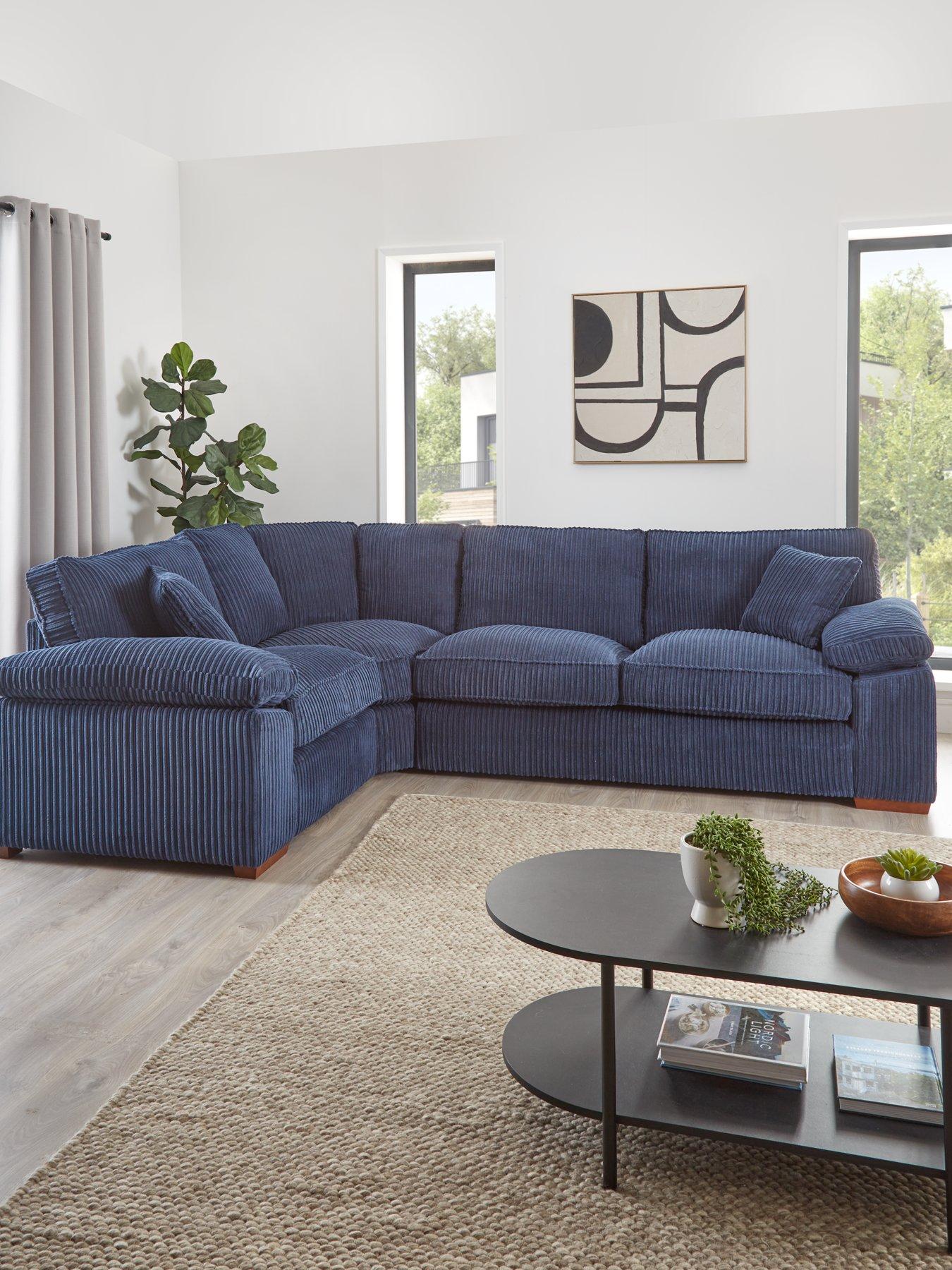 The Very Collection Parker Fabric Left Hand Corner Group Sofa - Made to Order in the UK
