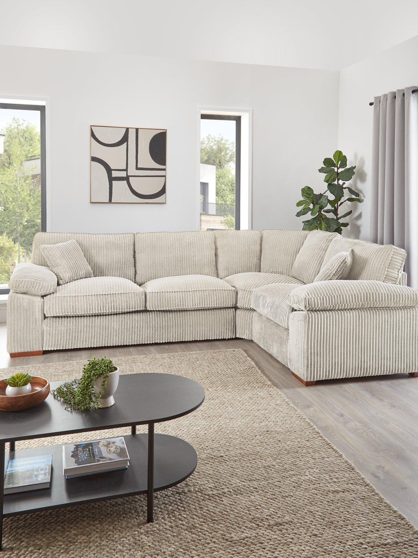 The Very Collection Parker Fabric Right Hand Corner Group Sofa - Made to Order in the UK