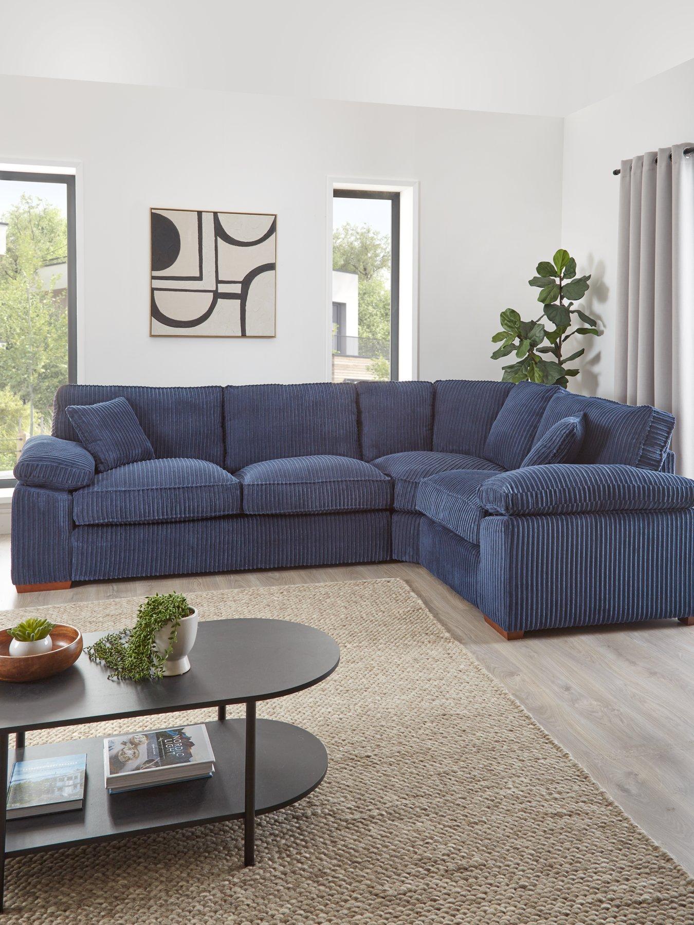 The Very Collection Parker Fabric Right Hand Corner Group Sofa - Made to Order in the UK