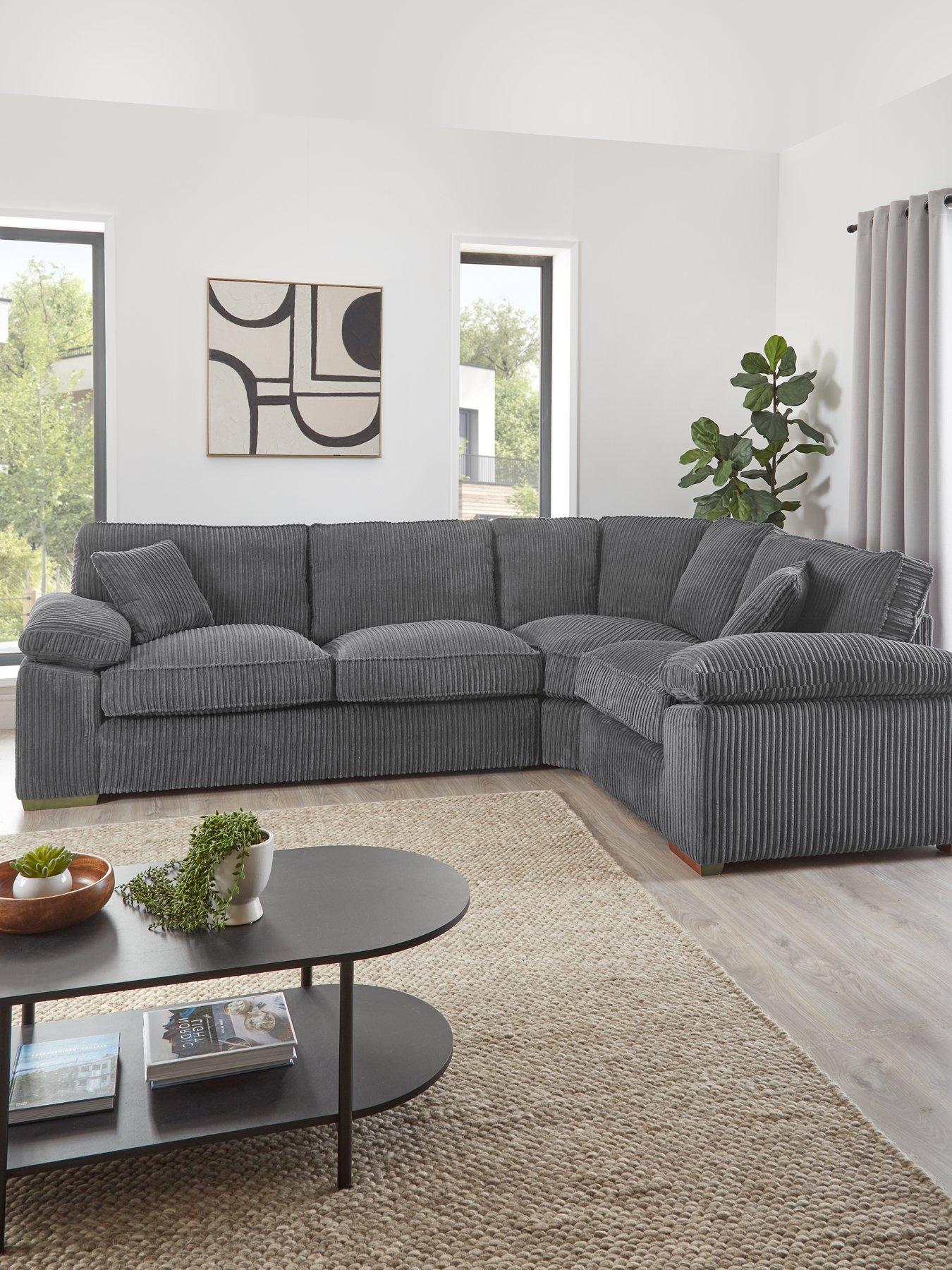 The Very Collection Parker Fabric Right Hand Corner Group Sofa - Made to Order in the UK