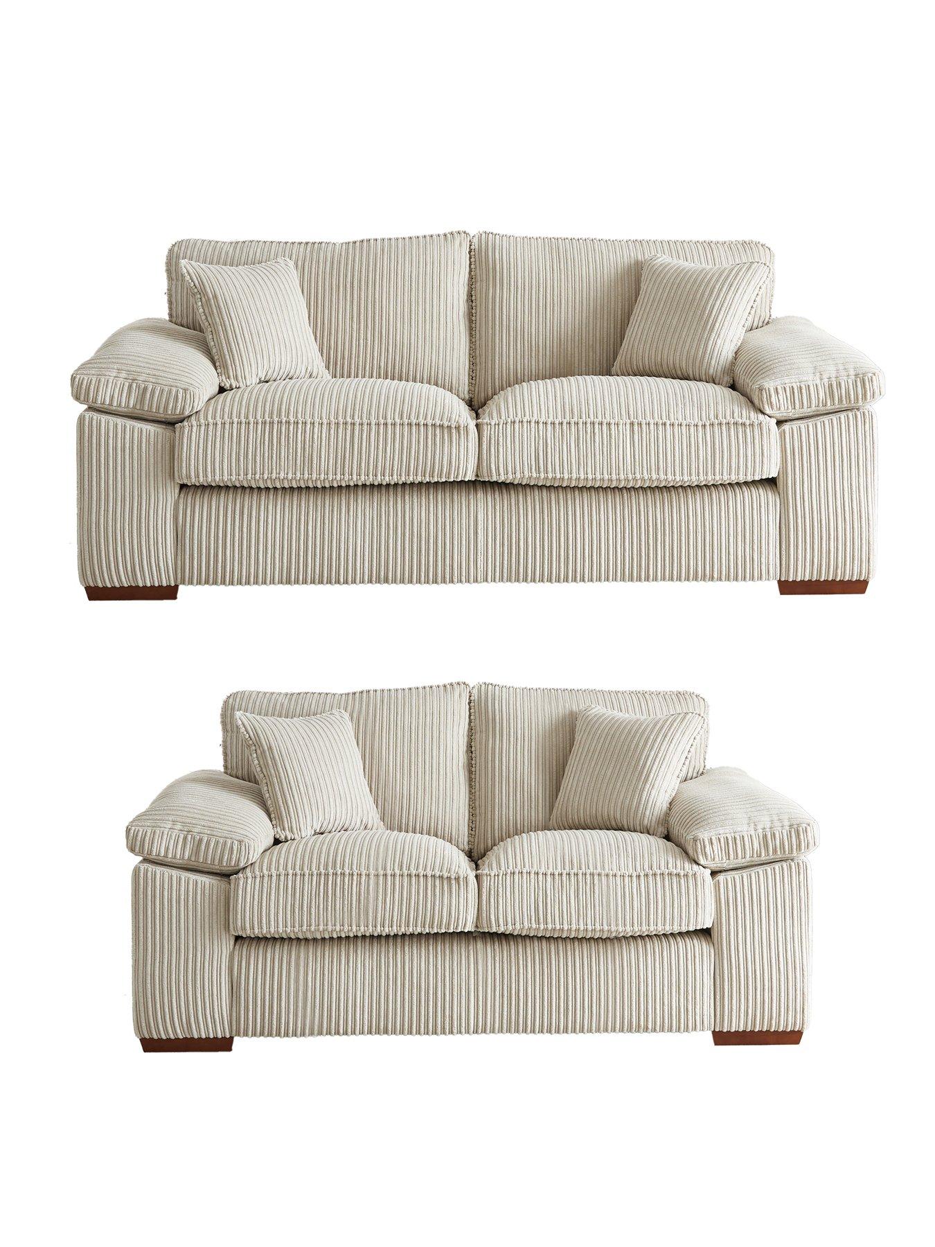 The Very Collection Parker 3 + 2 Seater Sofa Set (Buy  &  SAVE!) - Made to Order in the UK