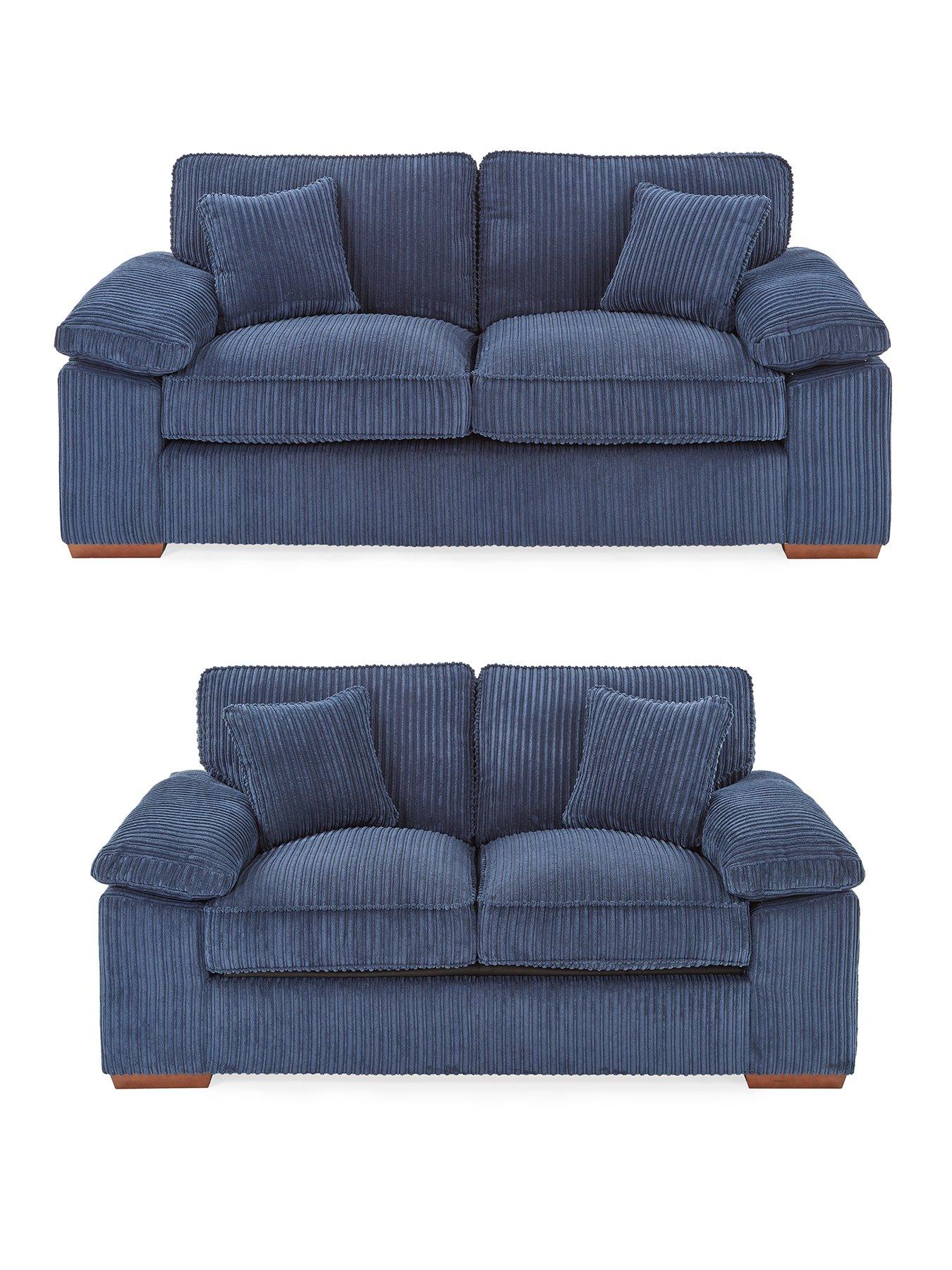 The Very Collection Parker 3 + 2 Seater Sofa Set (Buy  &  SAVE!) - Made to Order in the UK