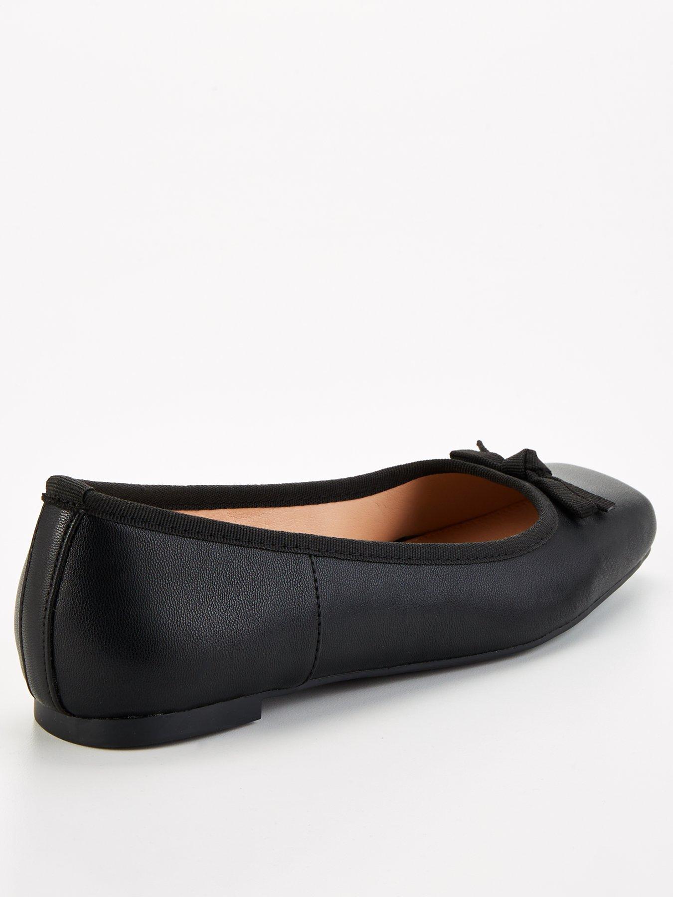 raid-arnell-square-toe-ballerina-blackback