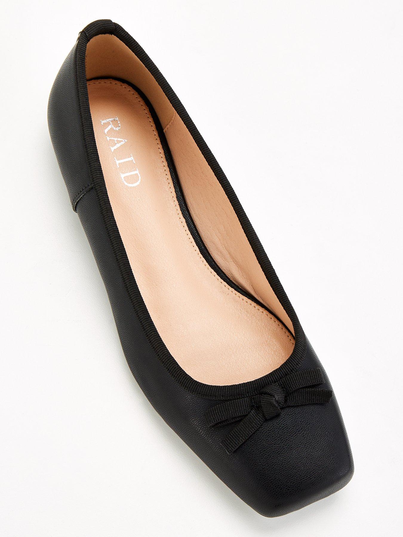 raid-arnell-square-toe-ballerina-blackoutfit