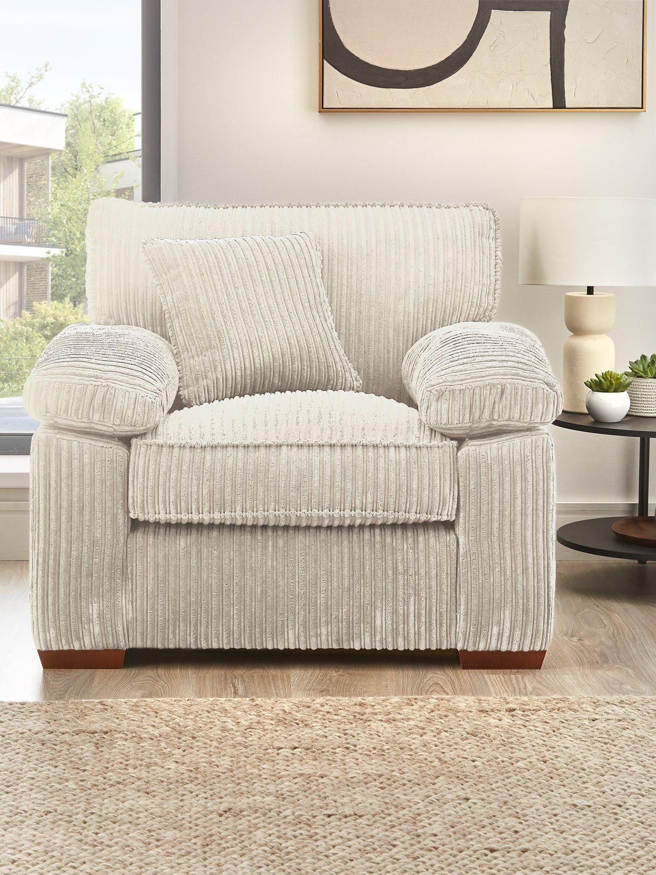 The Very Collection Parker Fabric Armchair - Made to Order in the UK