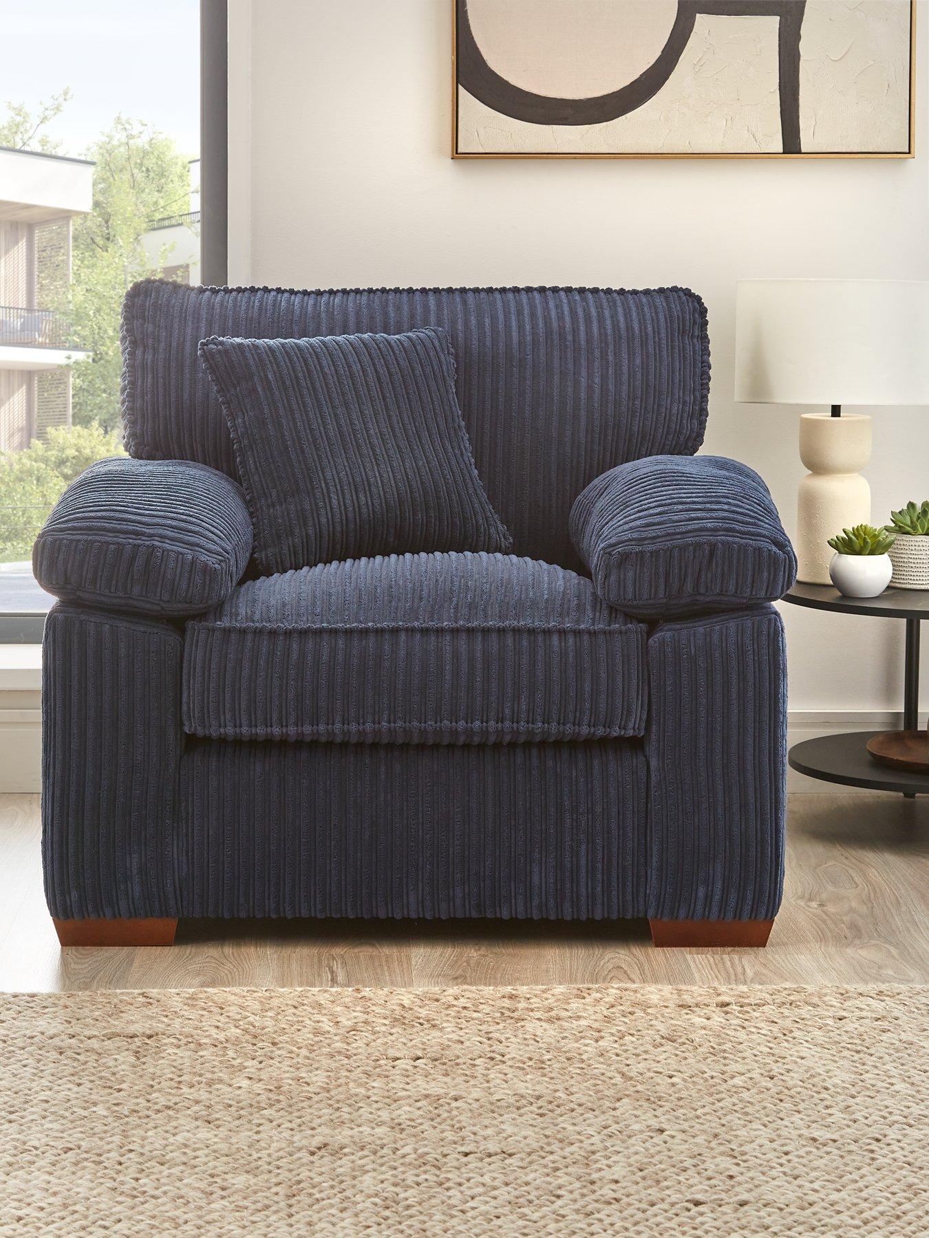 The Very Collection Parker Fabric Armchair - Made to Order in the UK