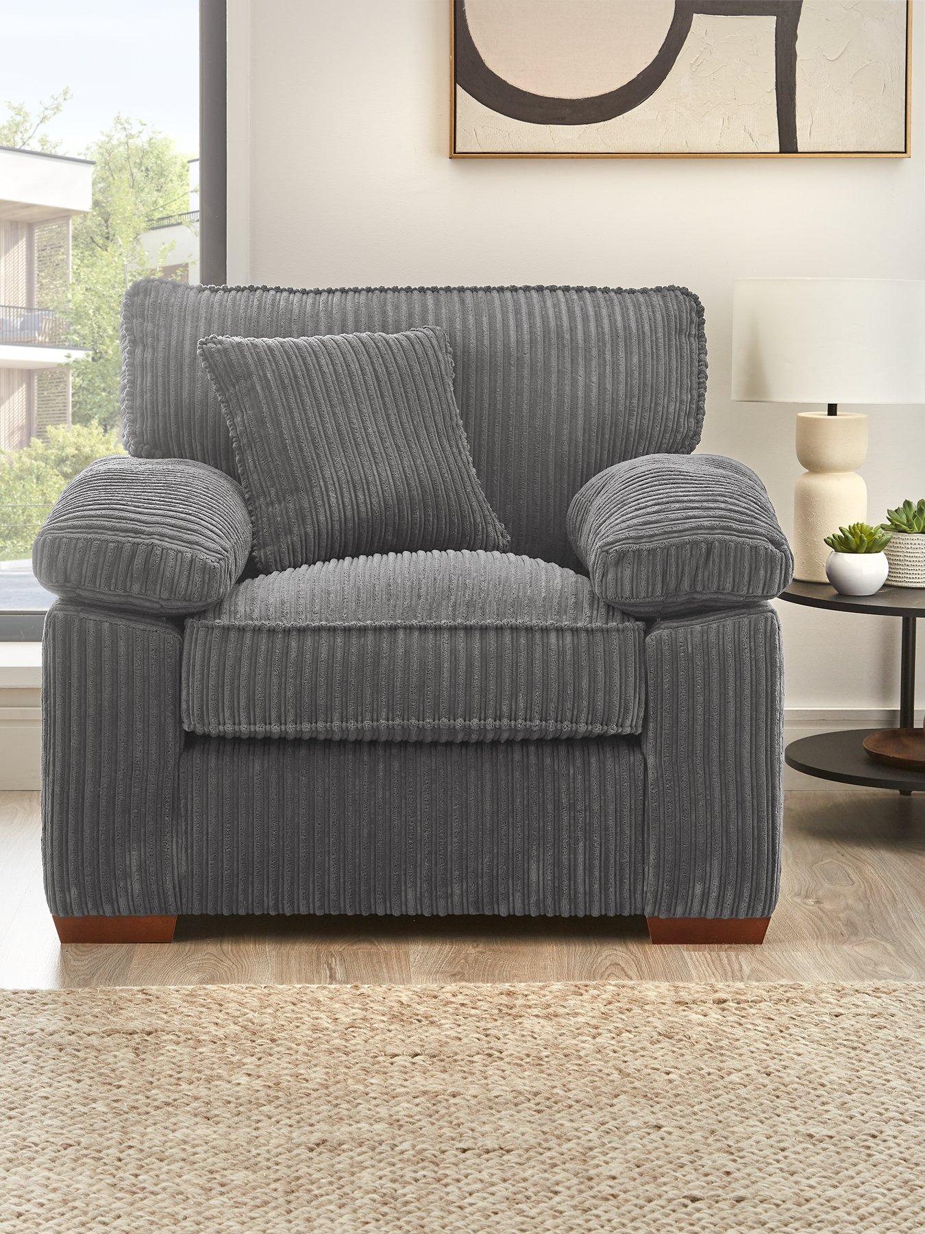 The Very Collection Parker Fabric Armchair - Made to Order in the UK