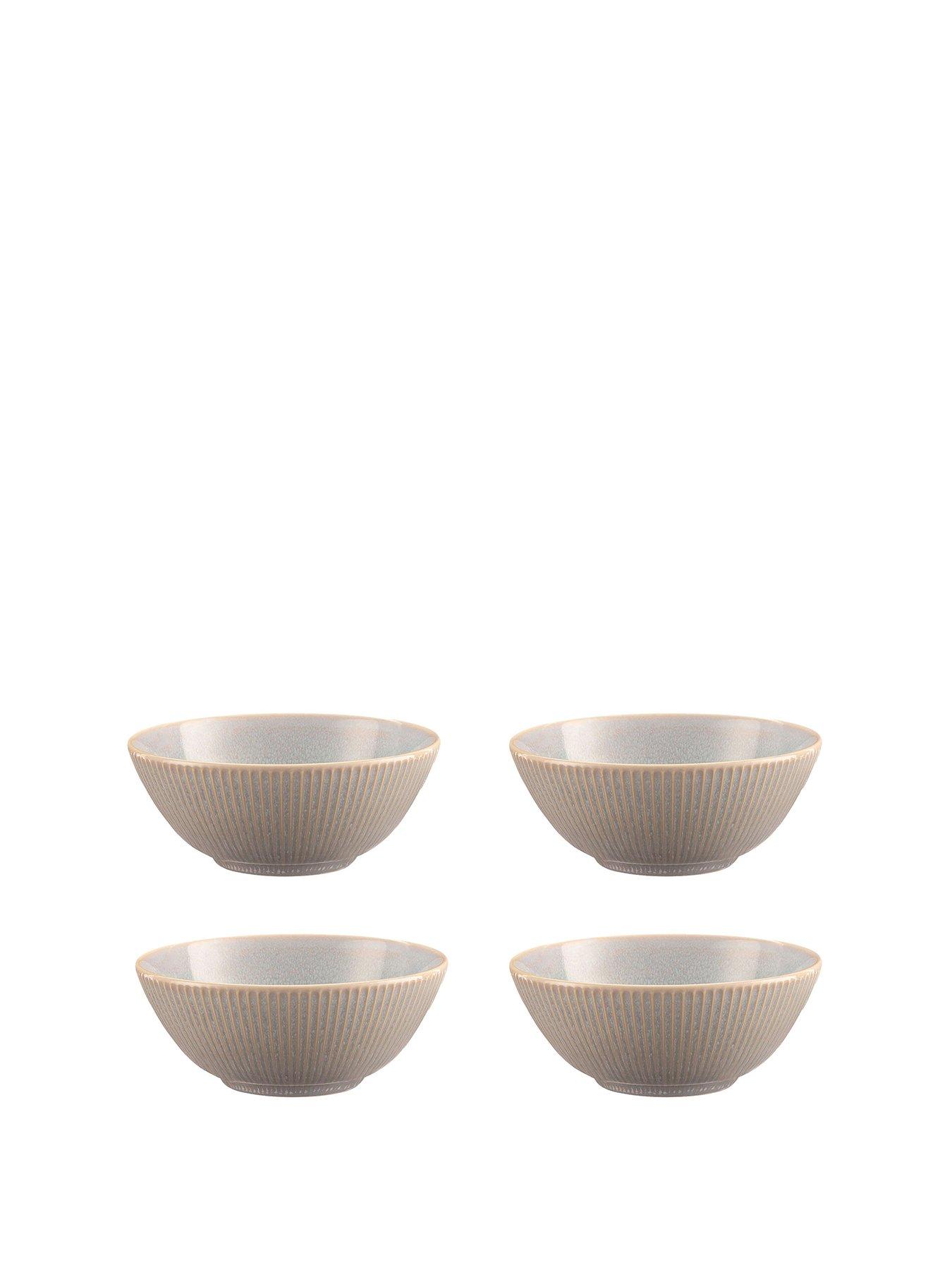 mason-cash-reactive-linear-set-of-4-bowls-ndash-greystillFront