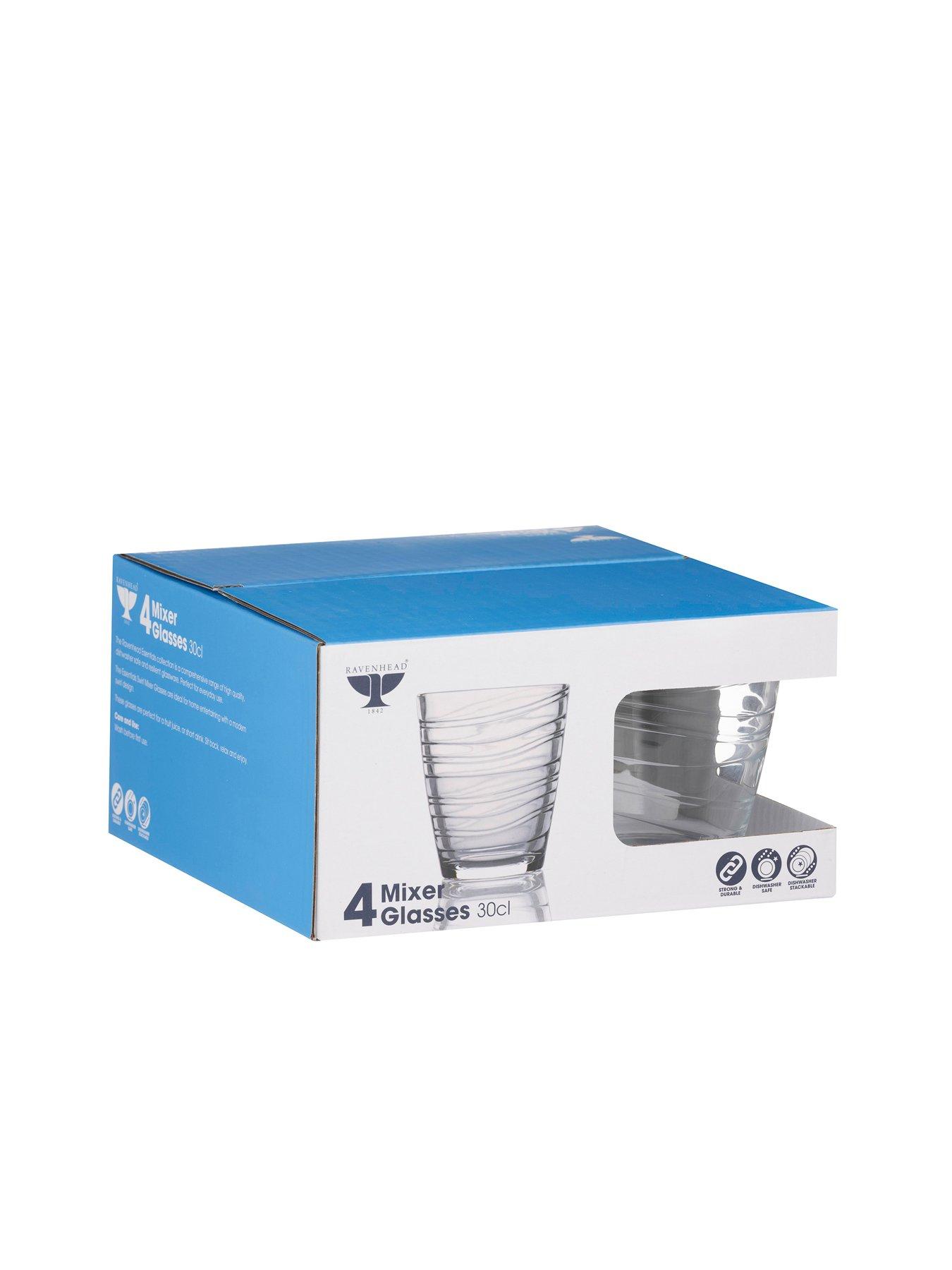Image 5 of 5 of Ravenhead Essentials Set of 4 Swirl Mixer Glasses