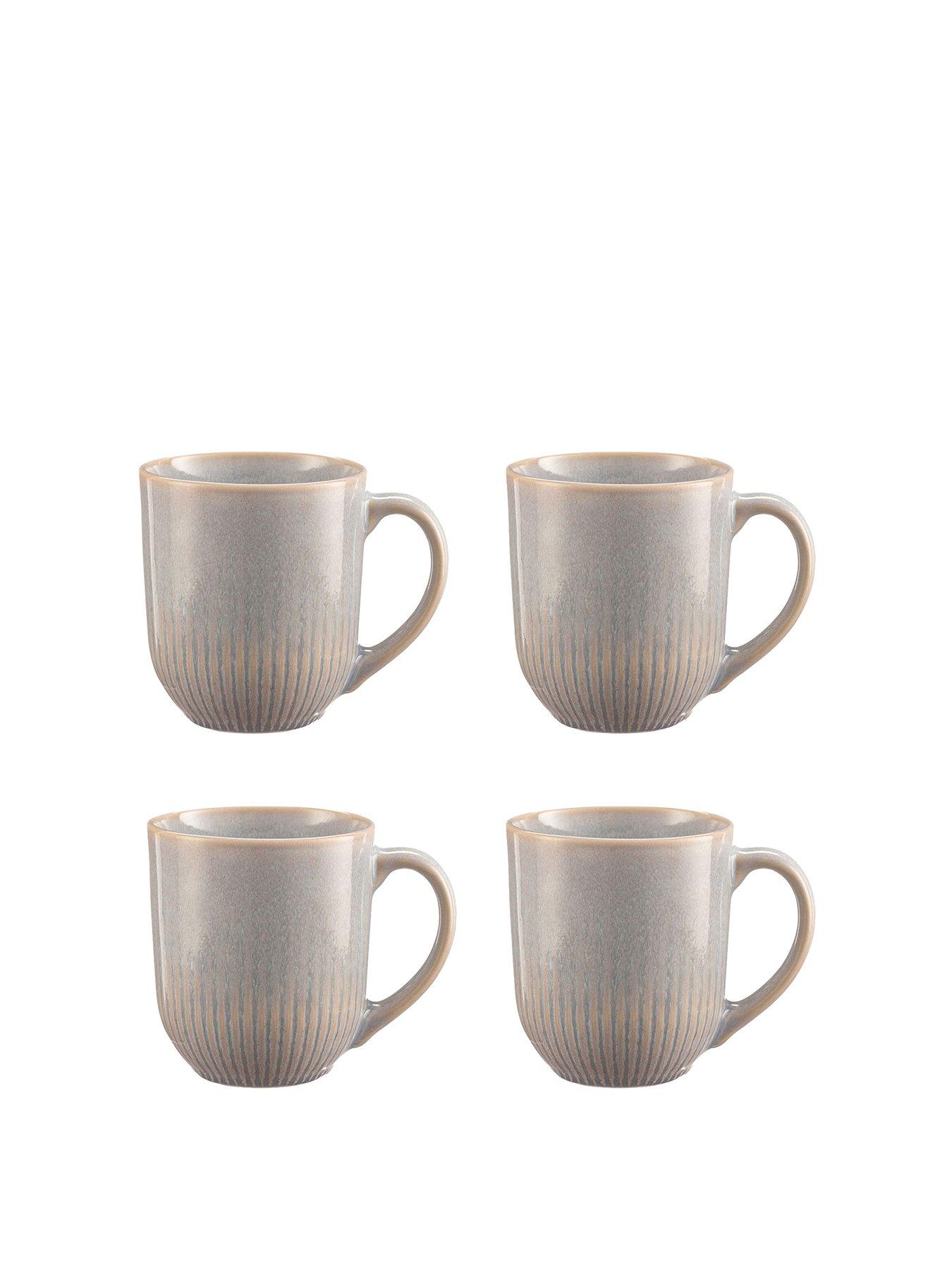 mason-cash-reactive-linear-set-of-4-mugs-ndash-greystillFront