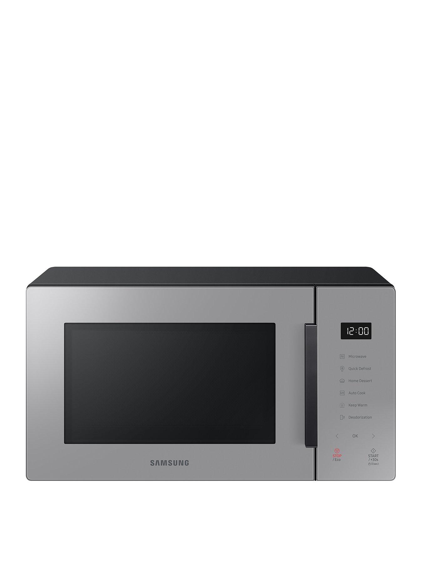 samsung-ms23t5018ageu-glass-front-23-litre-solo-microwave-slate-gray