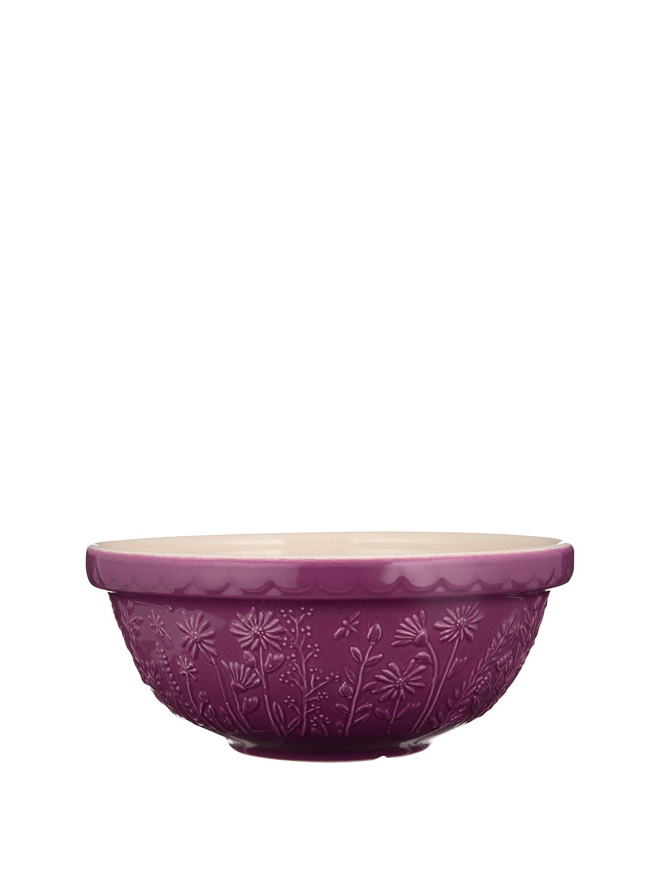 mason-cash-in-the-meadow-daisy-26-cm-purple-mixing-bowlstillFront