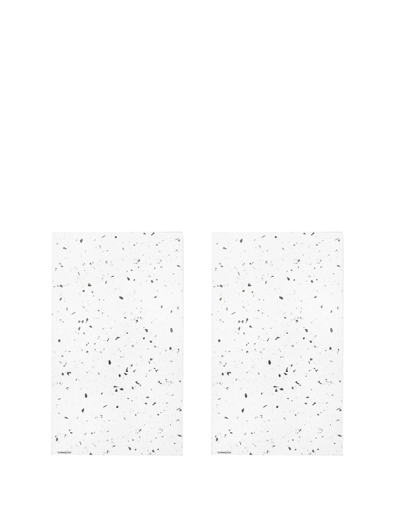 Image 2 of 7 of Typhoon Elements Set of 2 Quartz-Effect Hob Protectors