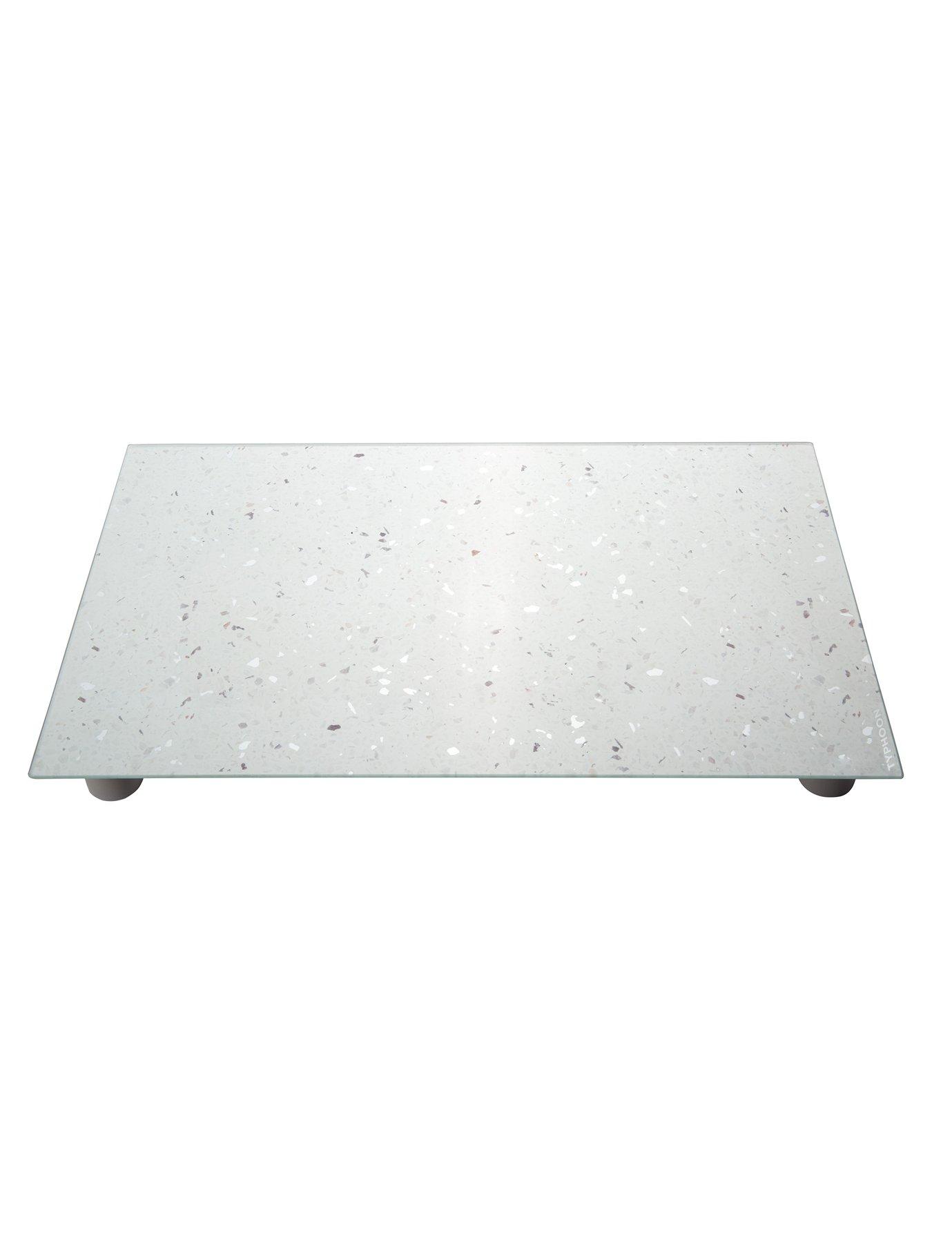 Image 3 of 7 of Typhoon Elements Set of 2 Quartz-Effect Hob Protectors