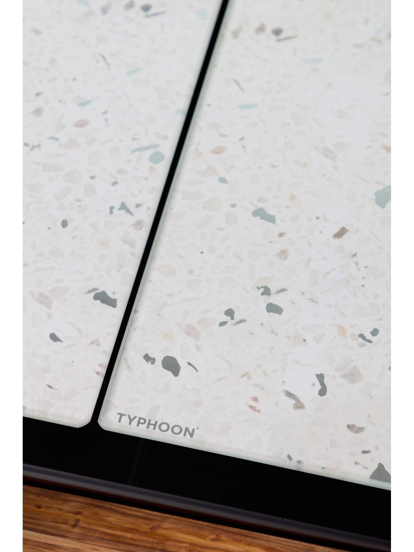 Image 7 of 7 of Typhoon Elements Set of 2 Quartz-Effect Hob Protectors