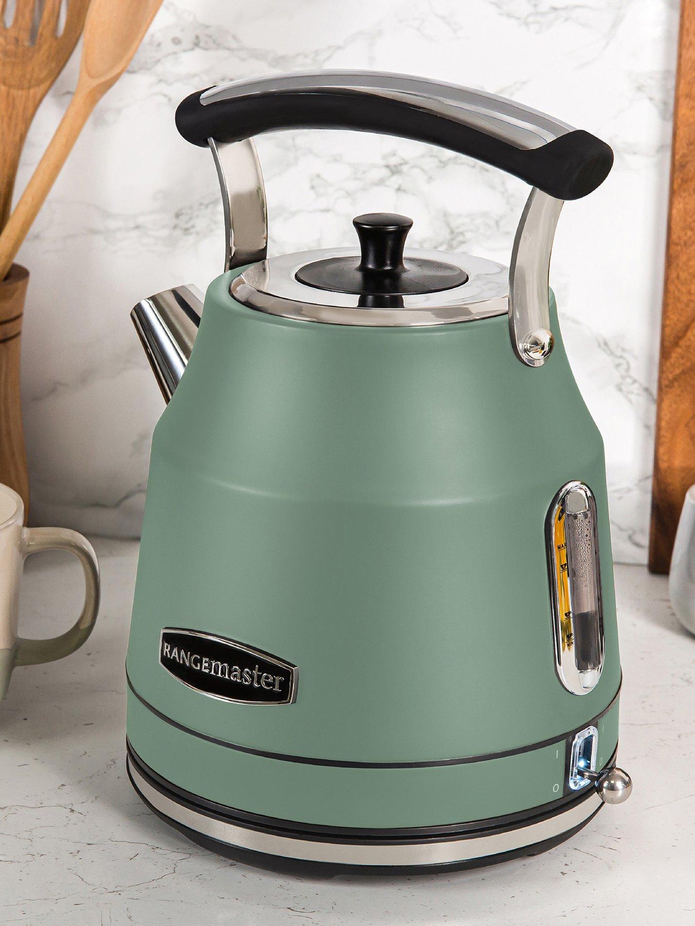 Image 4 of 6 of Rangemaster Classic Dome Kettle - Mineral Green