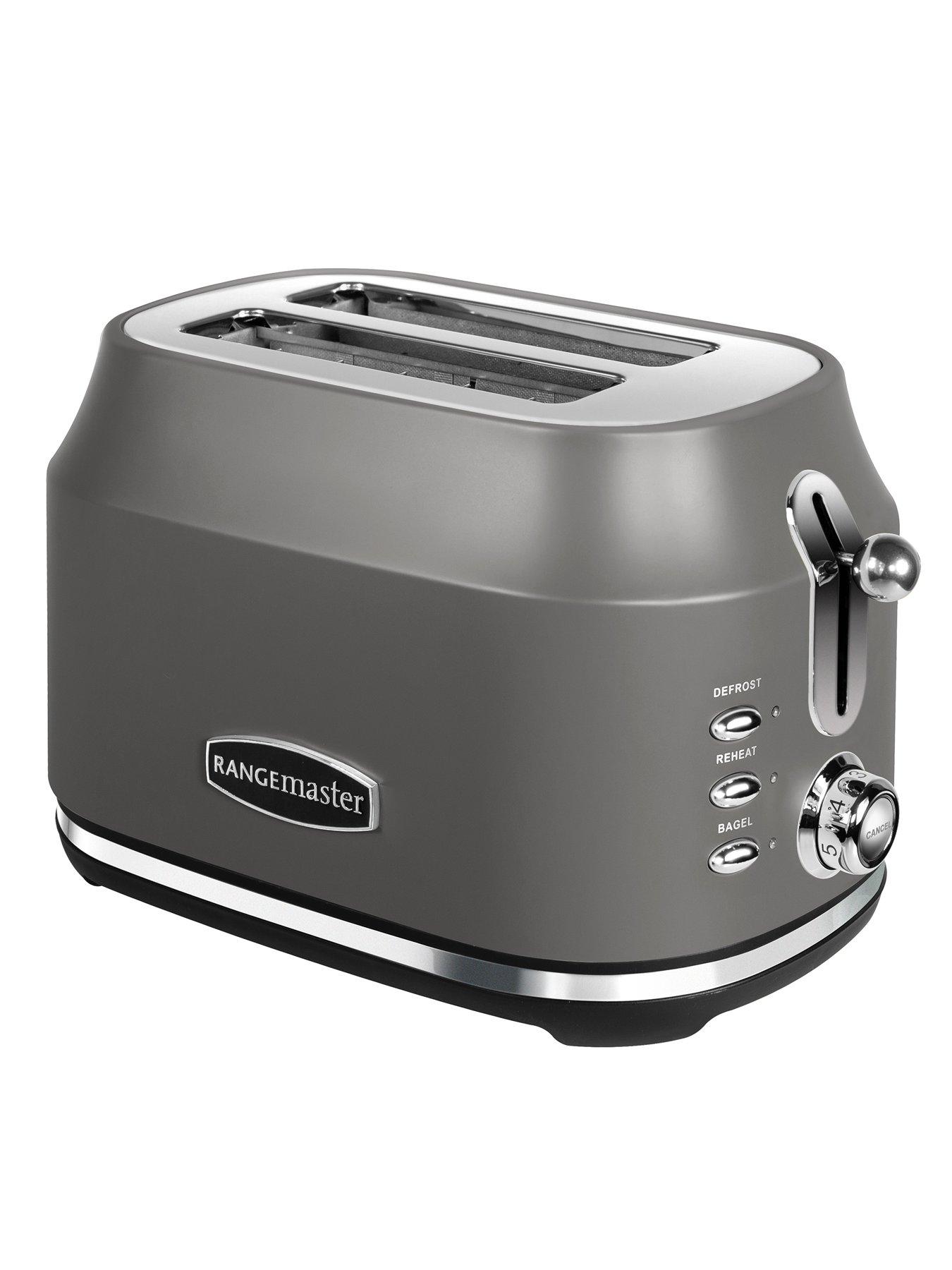 Image 2 of 7 of Rangemaster Classic 2 Slice Toaster - Grey