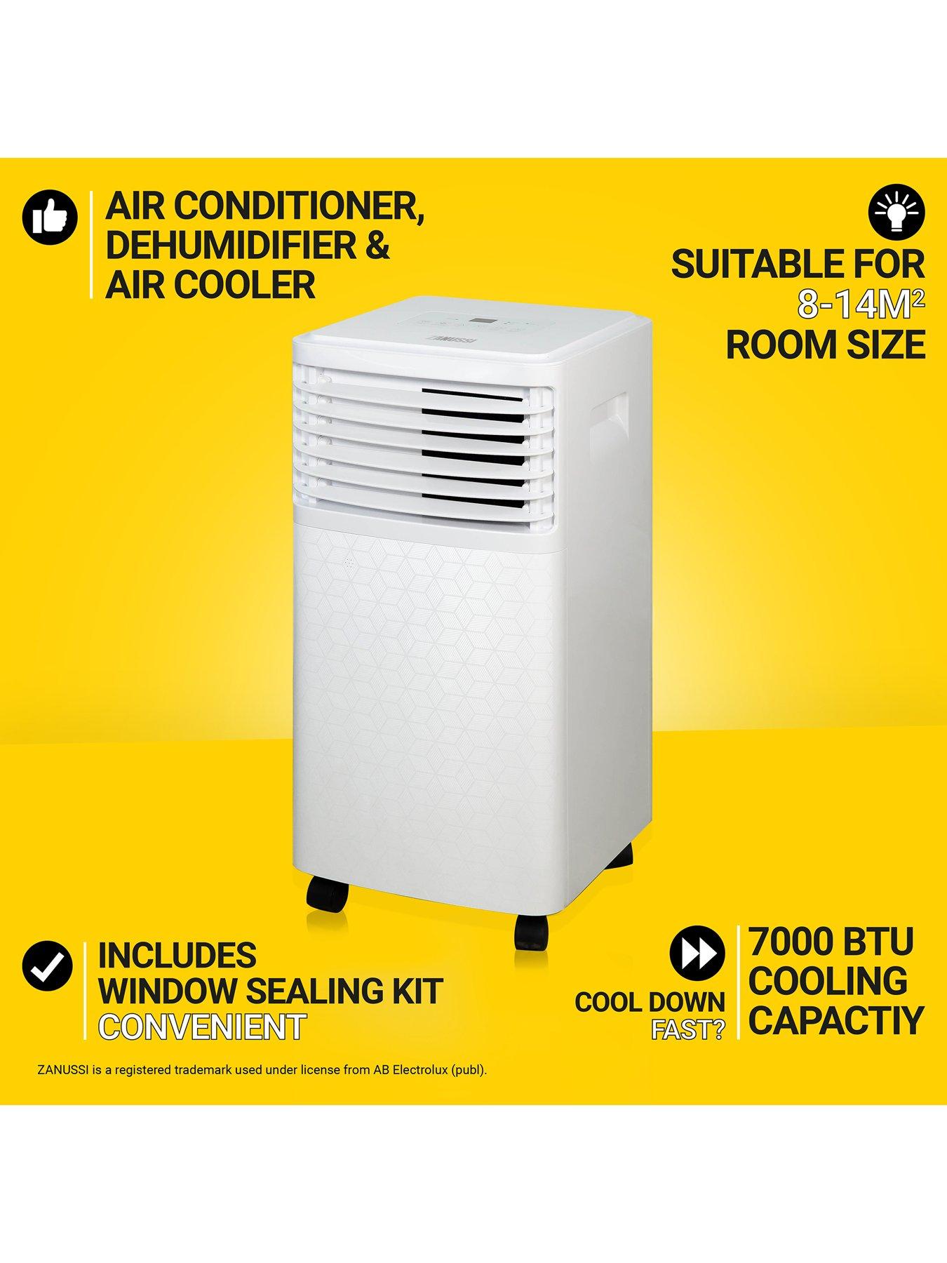 Image 2 of 6 of Zanussi Portable Air Conditioner, Dehumidifier &amp; Air Cooler