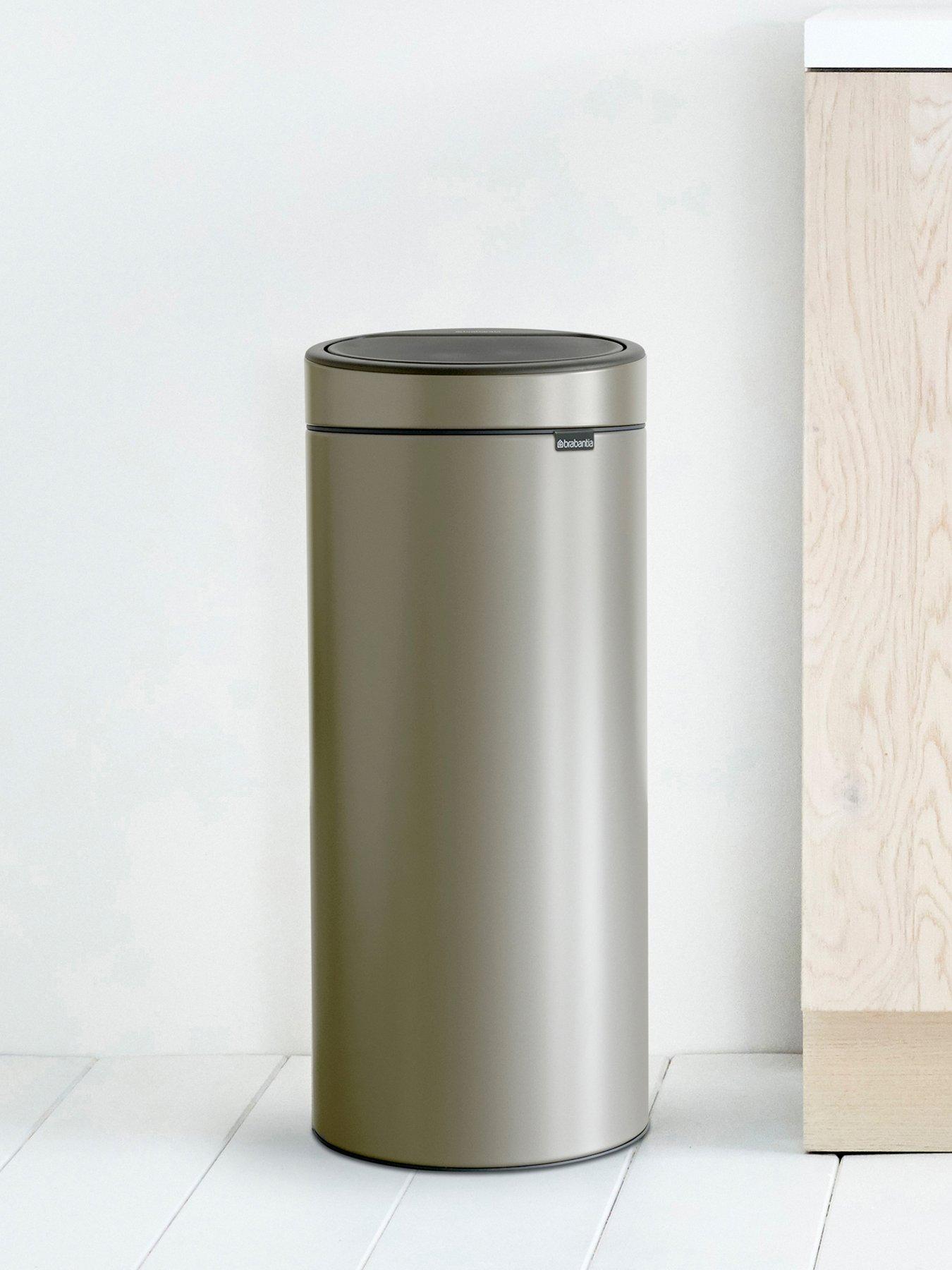 Brabantia 30-Litre Touch Bin in Platinum