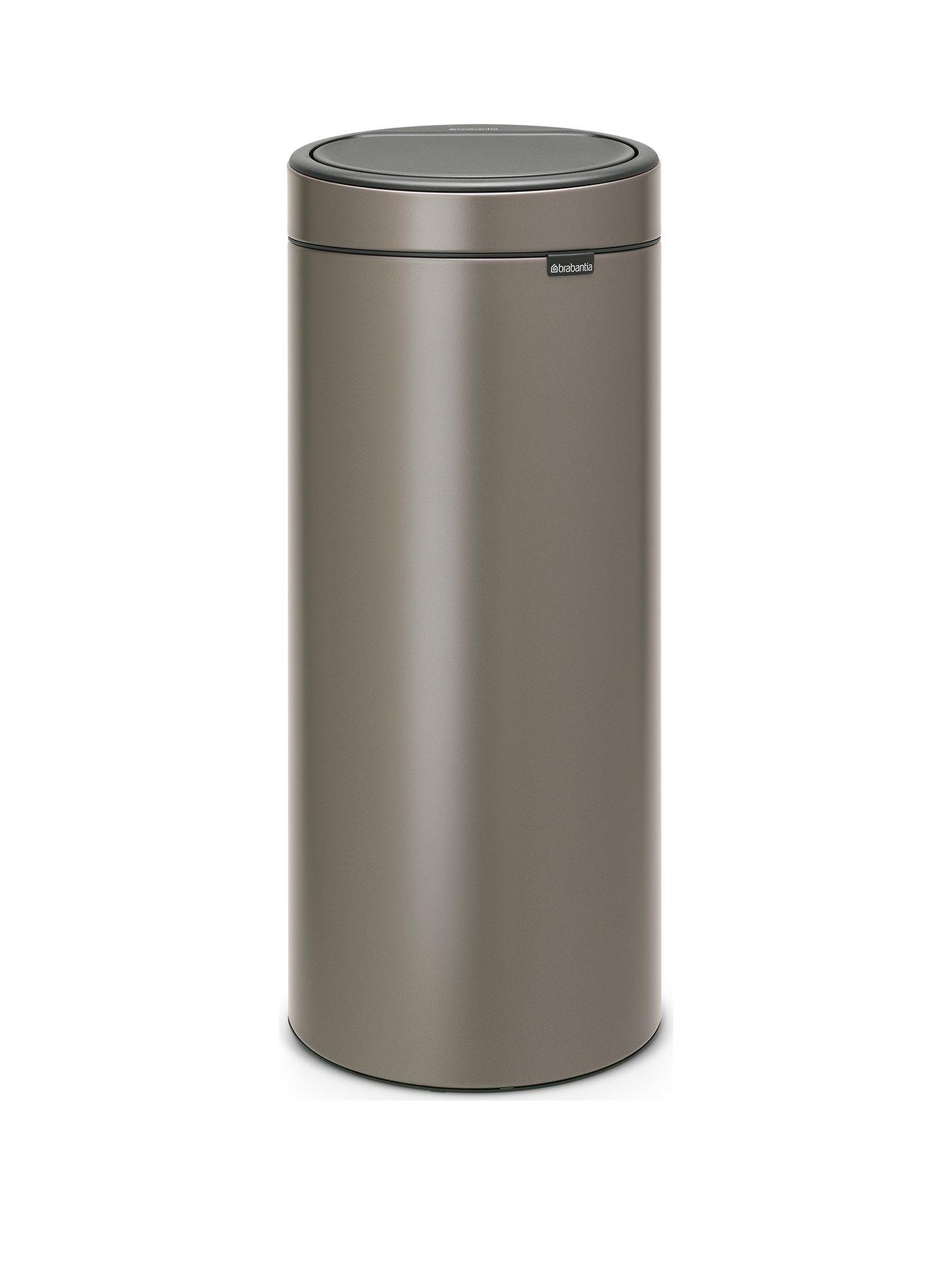 brabantia-30-litre-touch-bin-in-platinumstillFront