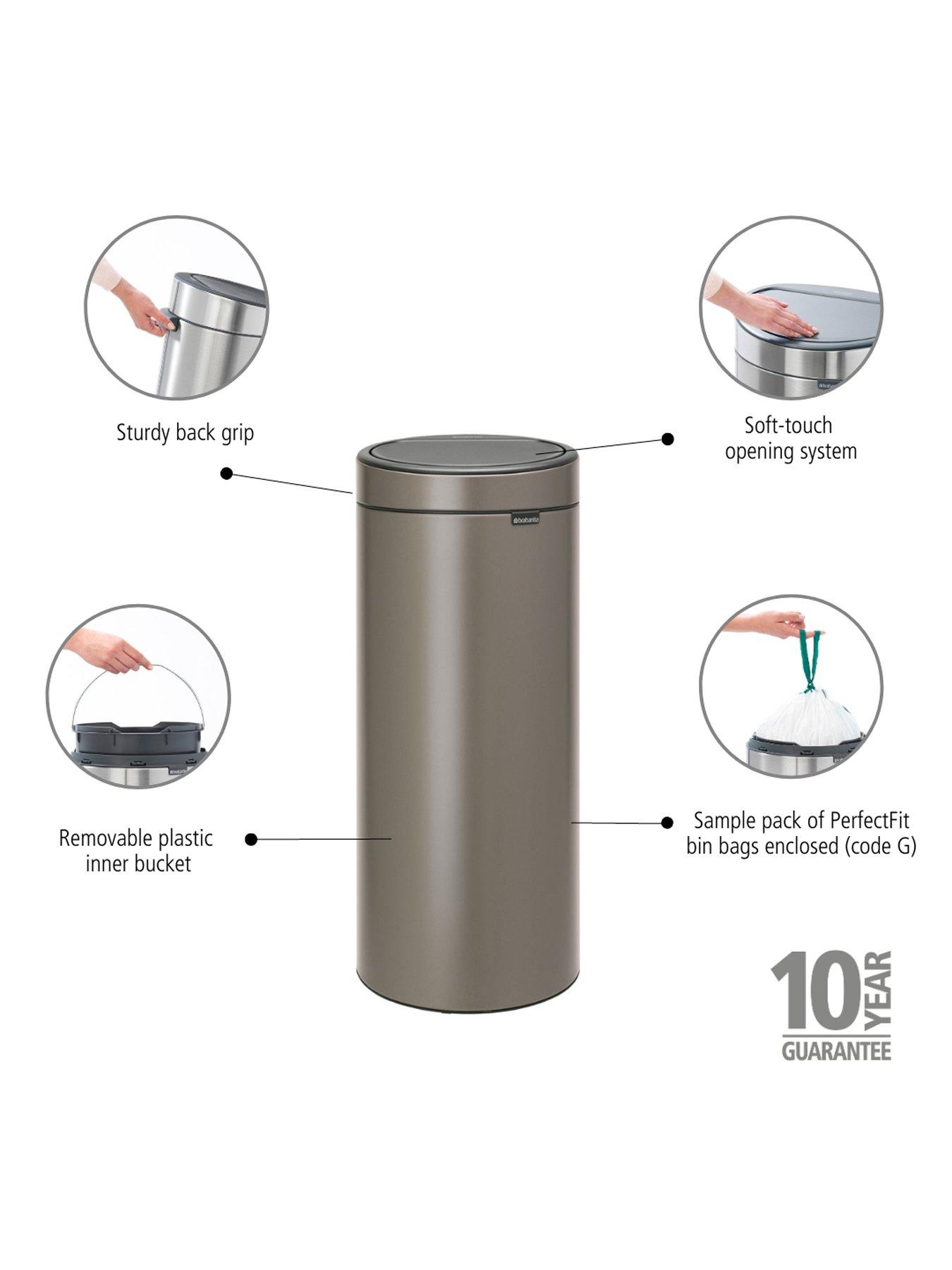 brabantia-30-litre-touch-bin-in-platinumdetail