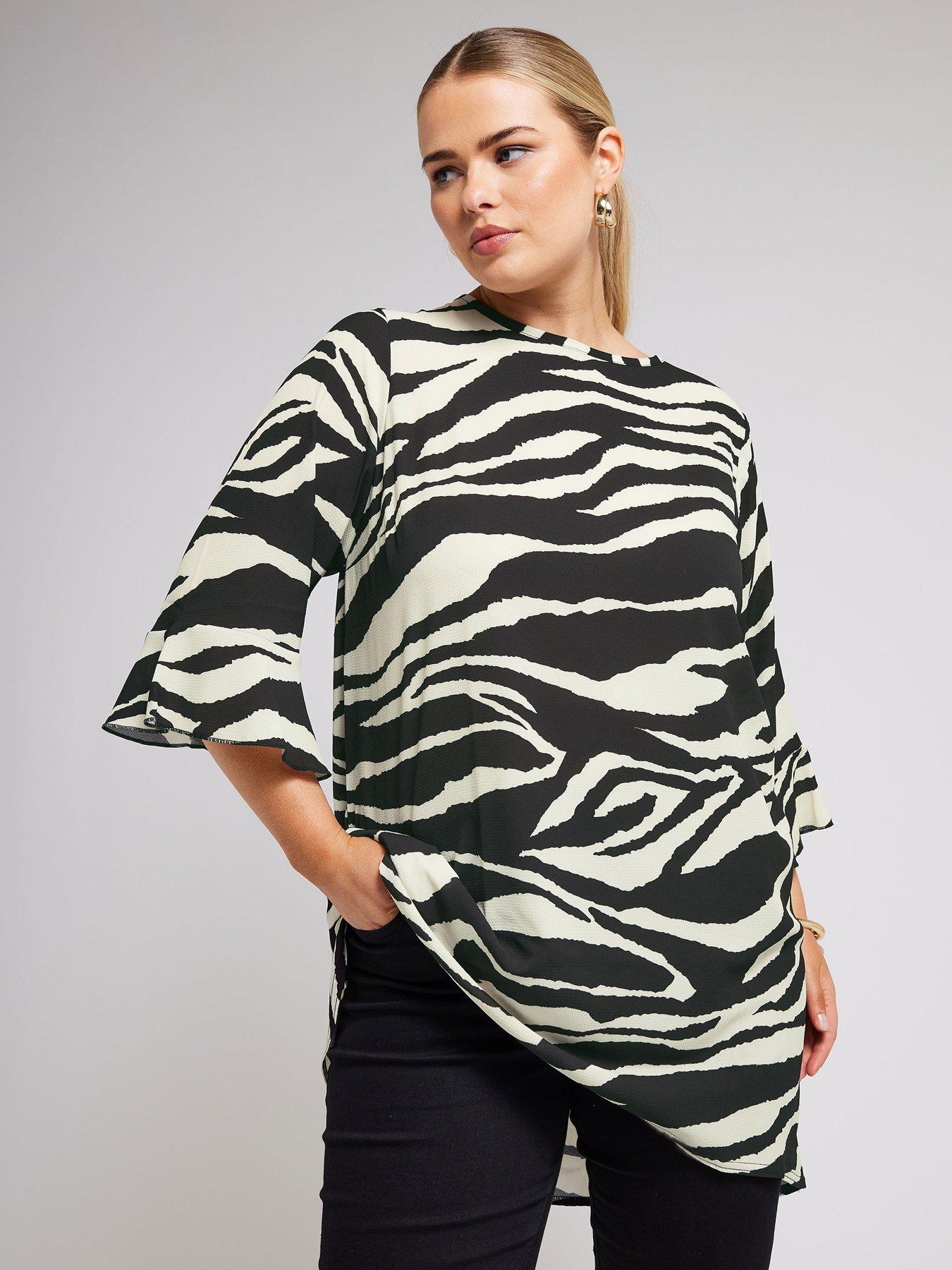 yours-curve-animal-flute-sleeve-tunic