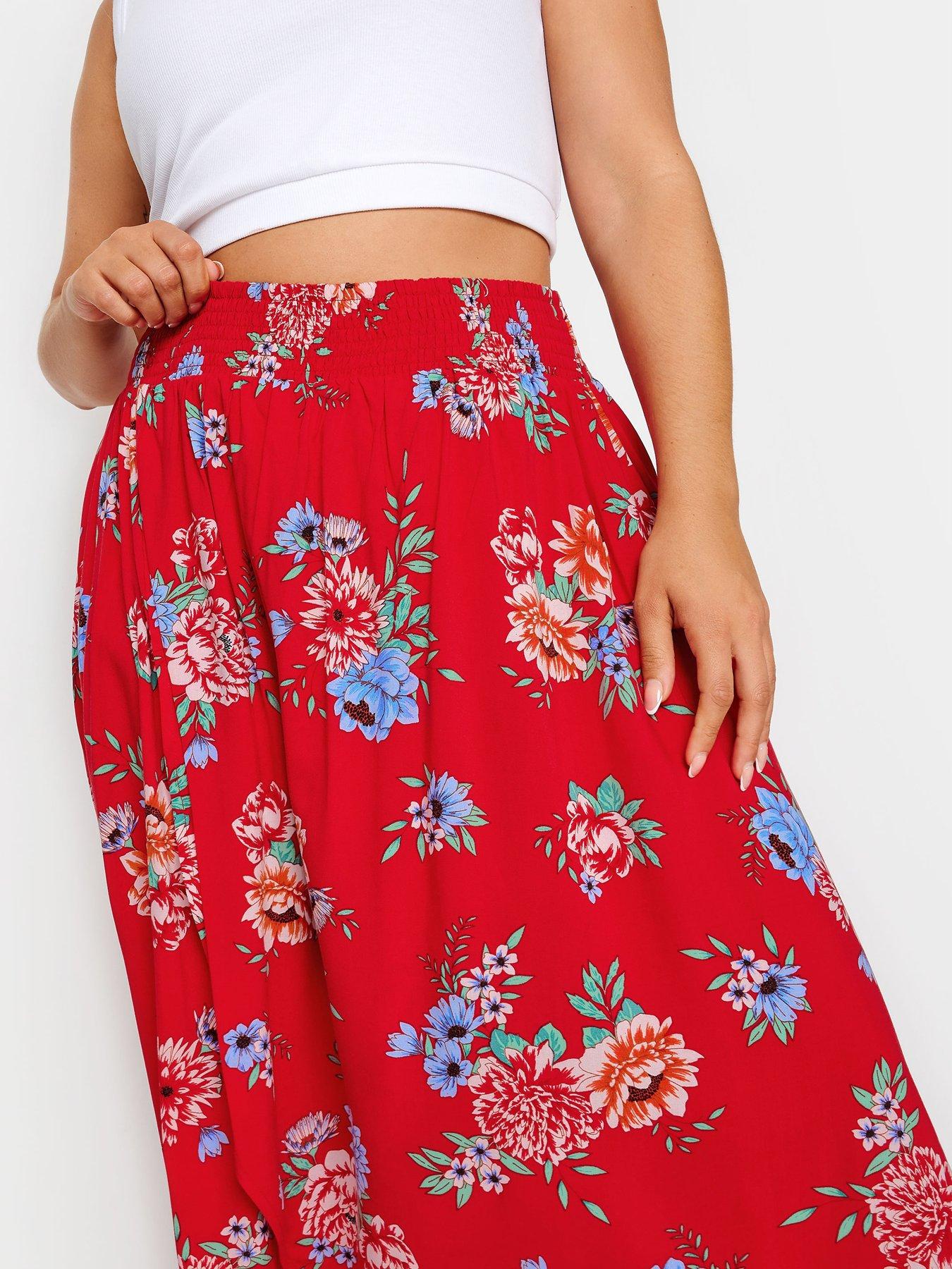 yours-curve-tulip-skirt-red-formal-floraloutfit