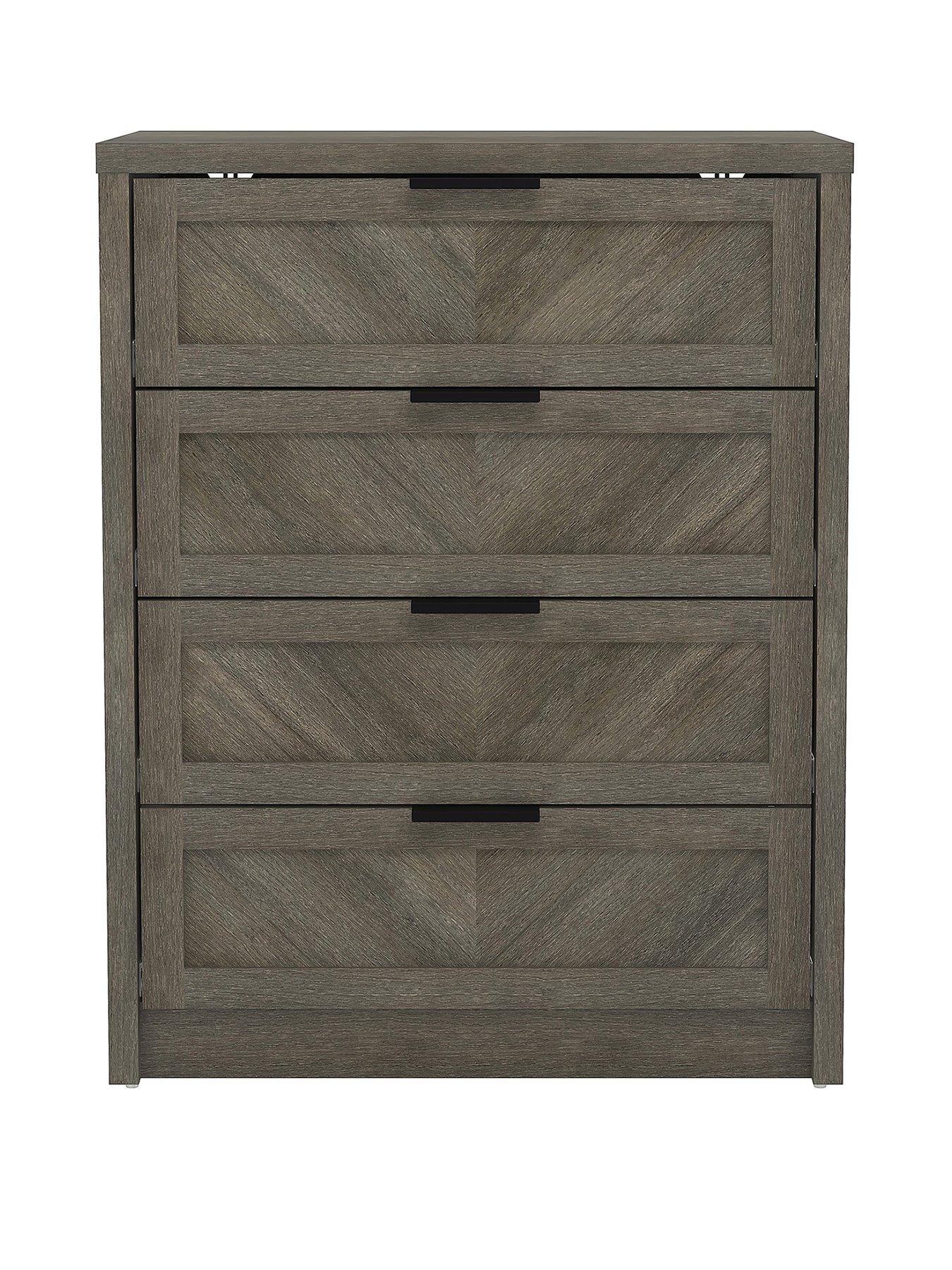 very-home-chevry-4-drawer-chest-greynbspoakstillFront