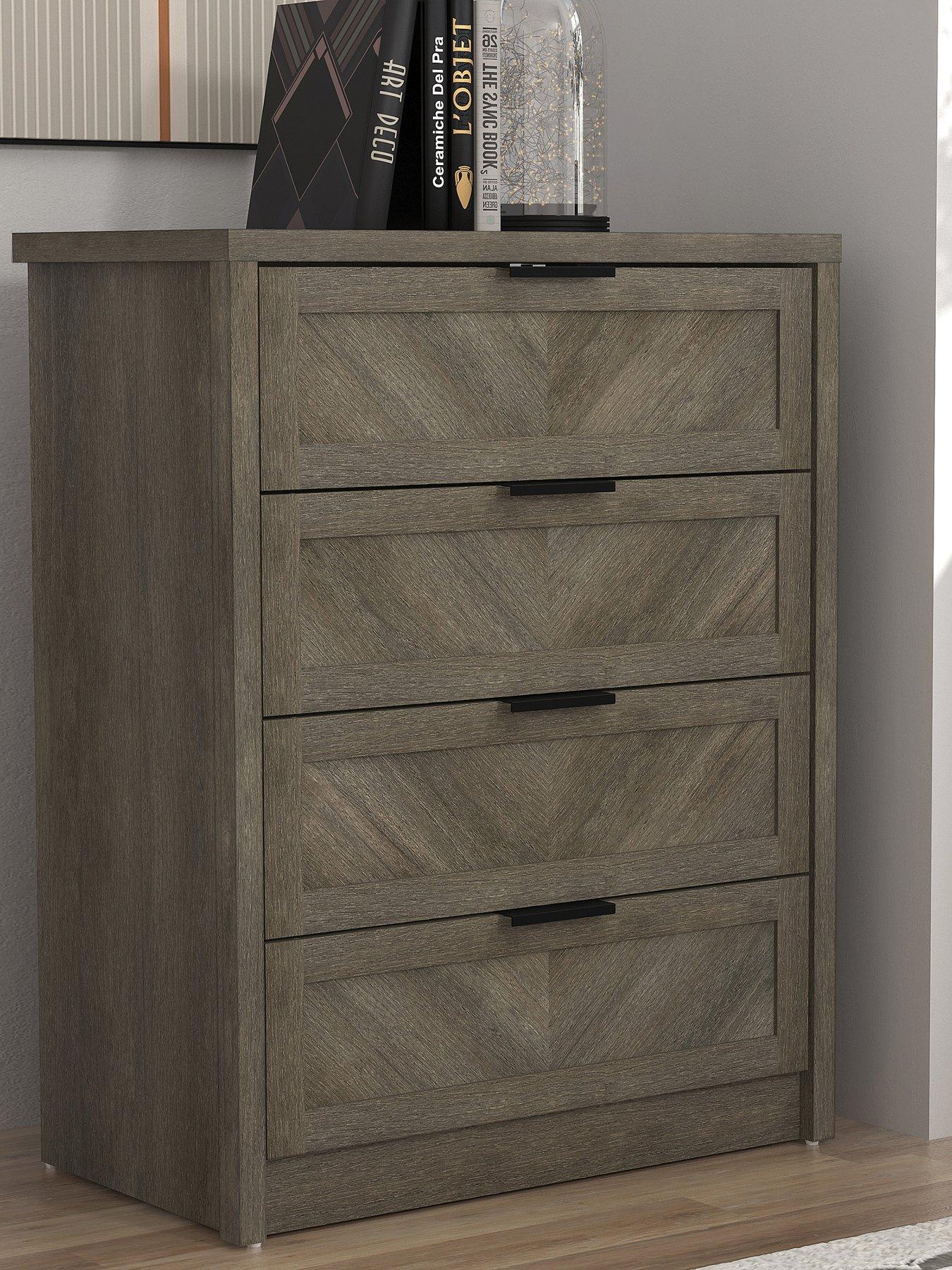 very-home-chevry-4-drawer-chest-greynbspoakoutfit