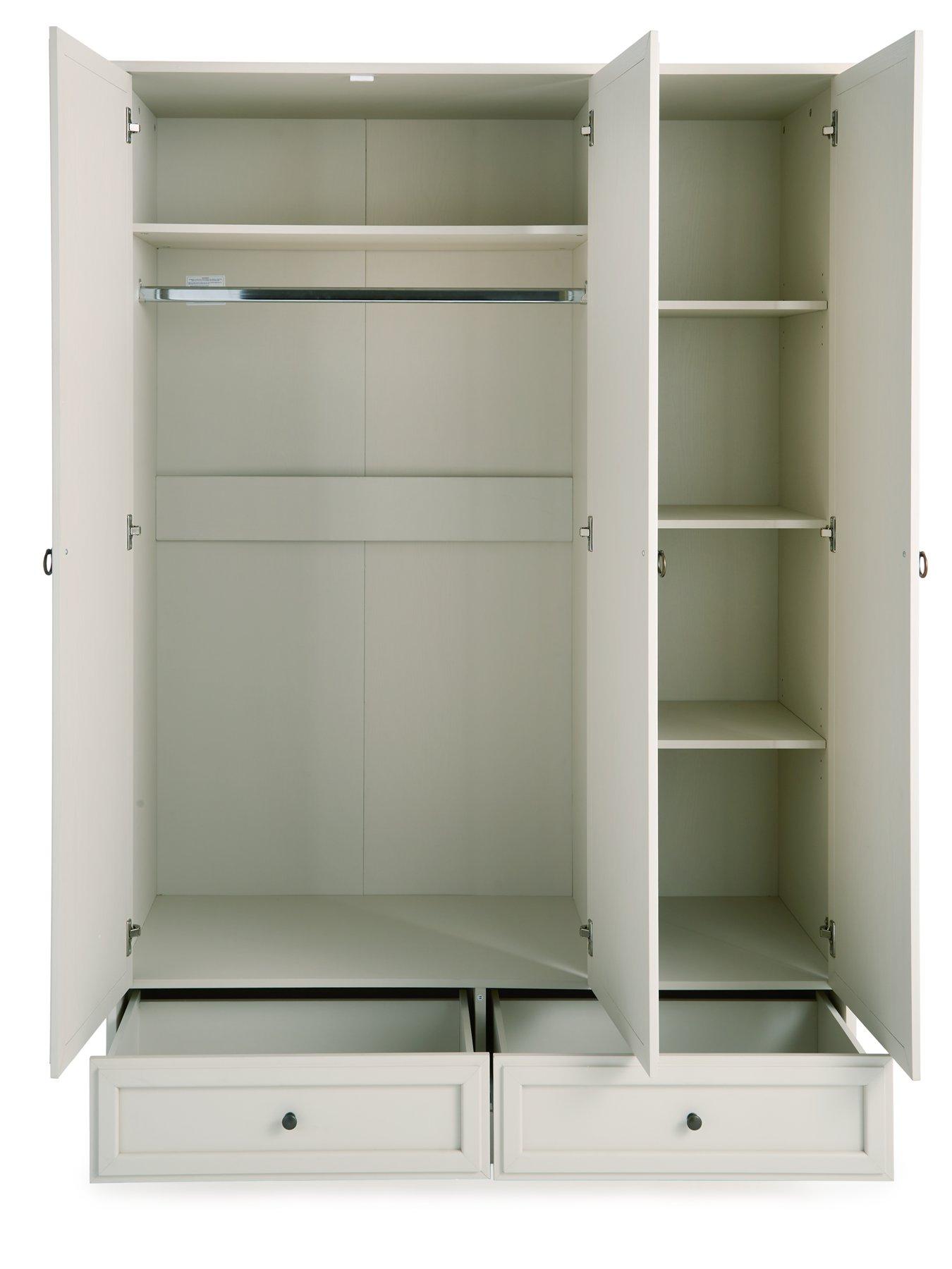 Image 4 of 7 of The Very Collection Cabot 3 Door, 2 Drawer Wardrobe
