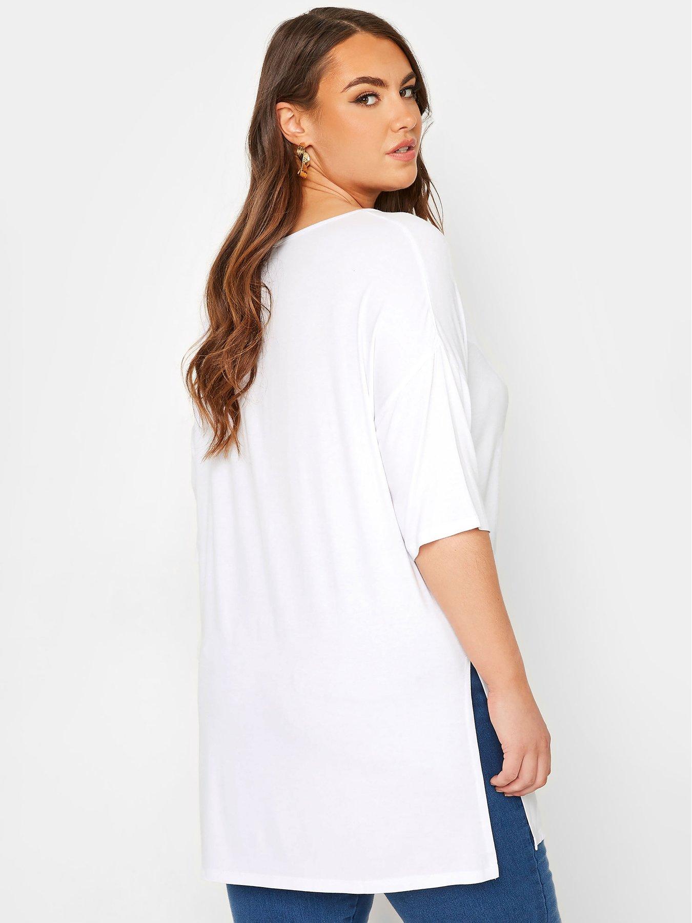 yours-curve-oversized-tee-whitestillFront