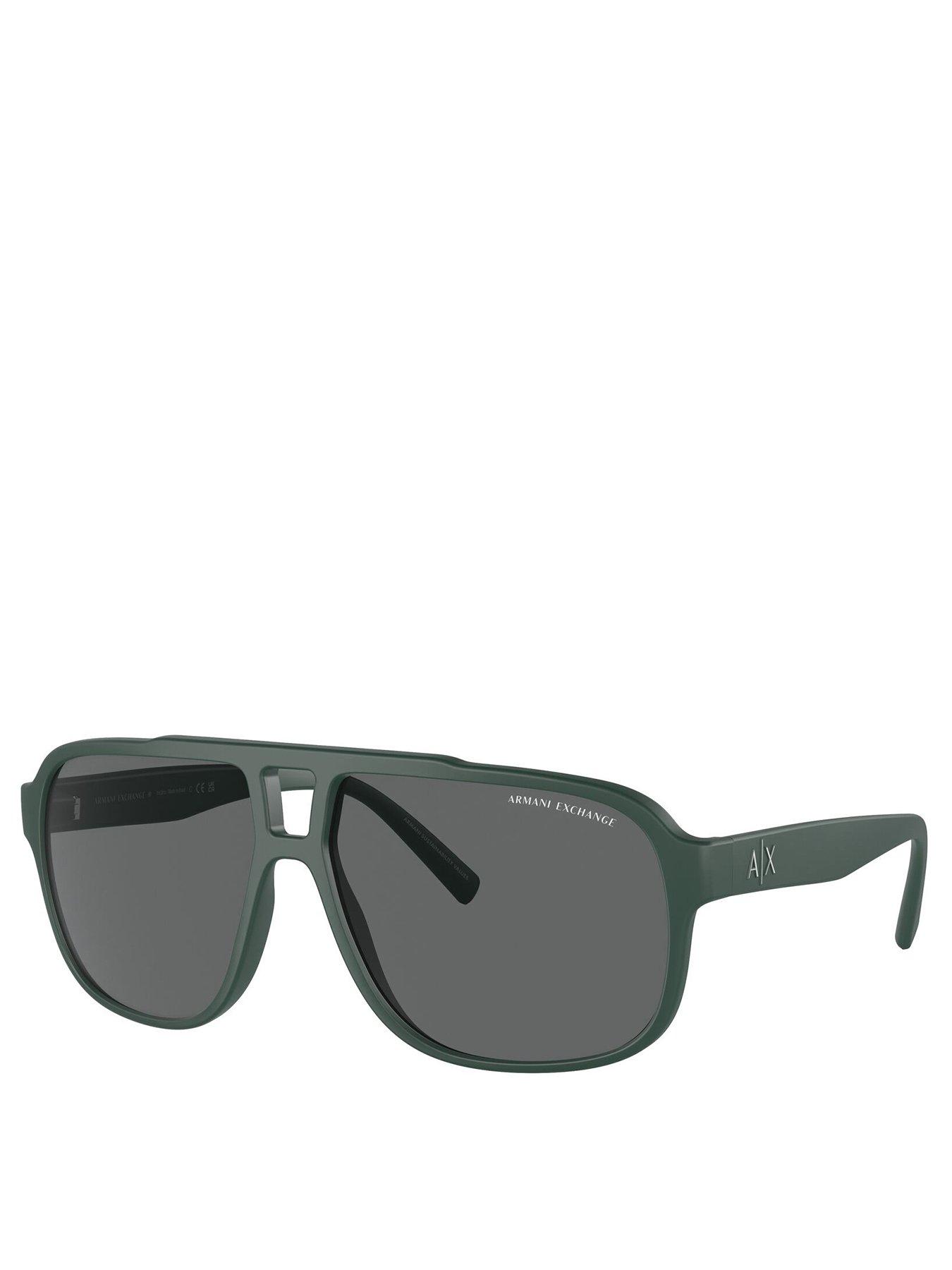 undefined Armani Exchange 0ax4104s Aviator Sunglasses
