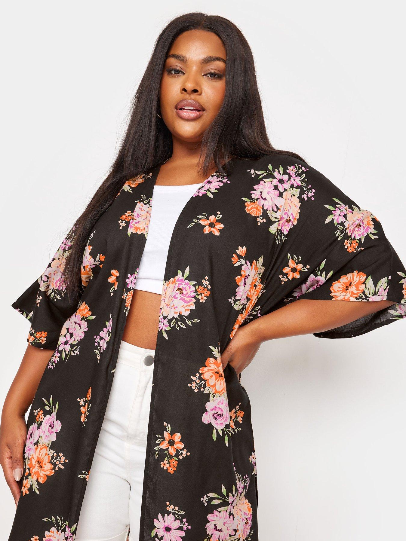 yours-curve-longline-duster-floraloutfit