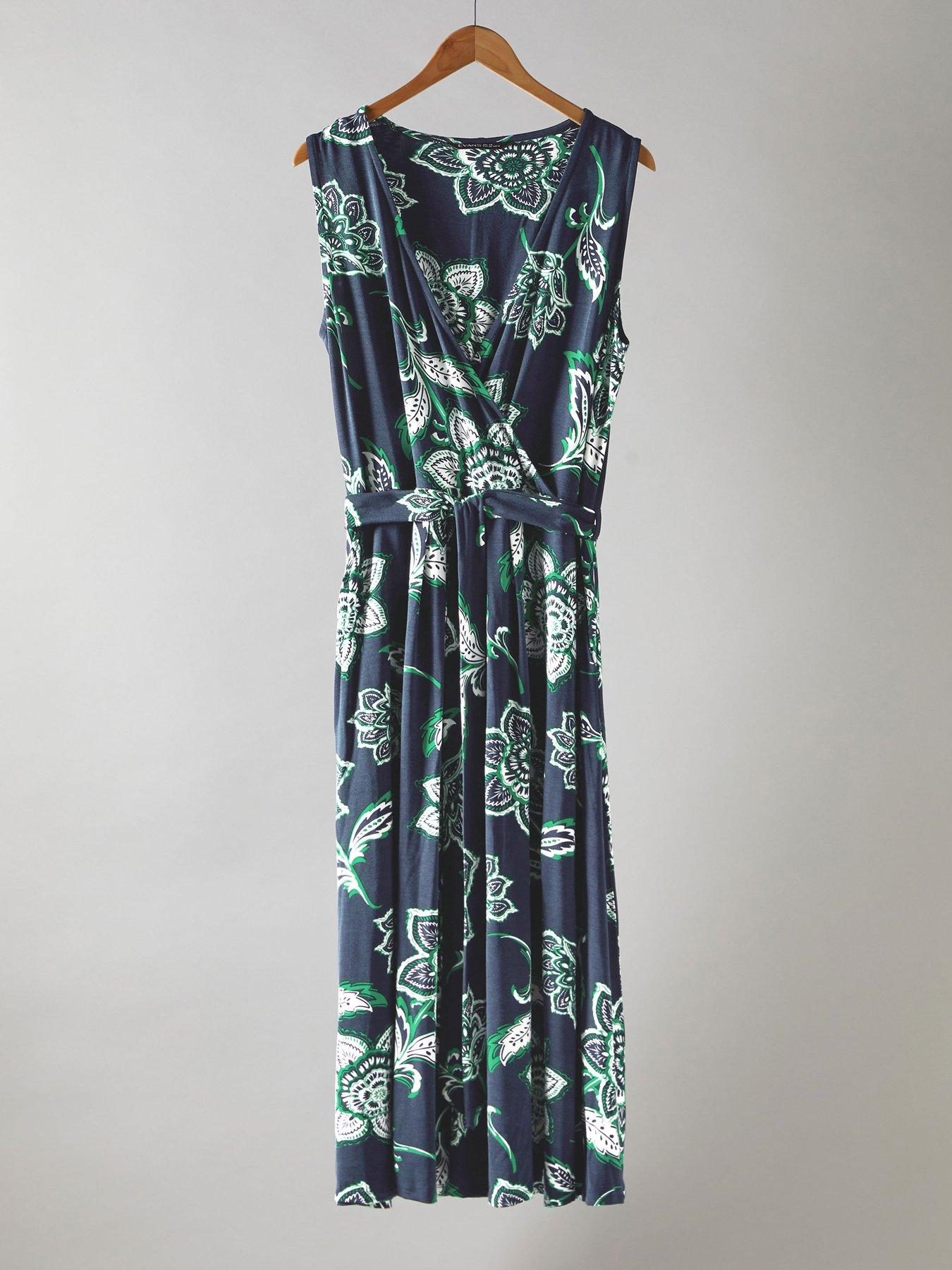 evans-sleeveless-wrap-dress-navygreen-paisleydetail