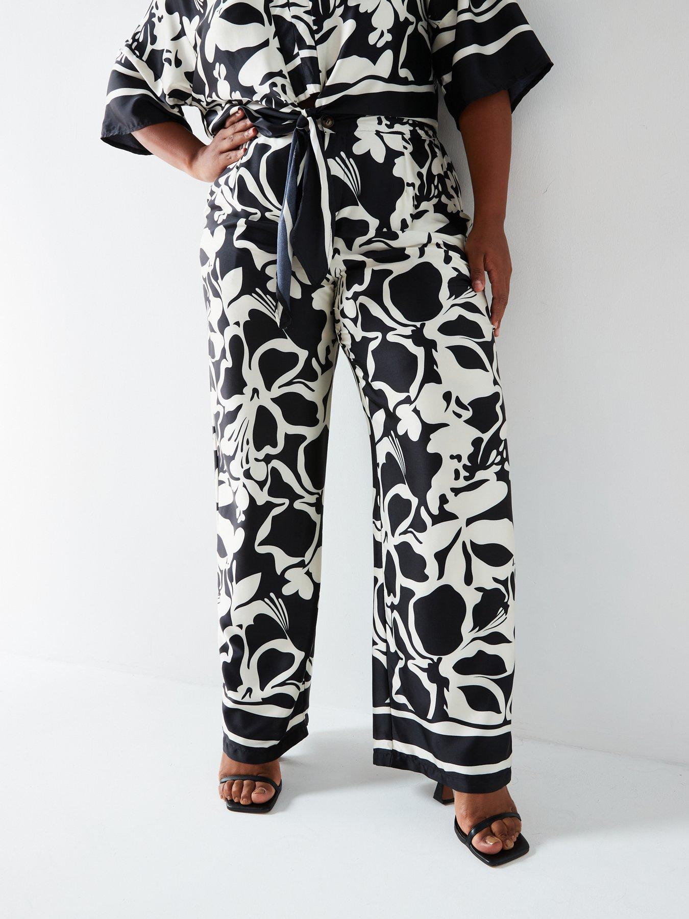 ax-paris-curve-ax-paris-curve-black-and-white-abstract-printed-trousersoutfit