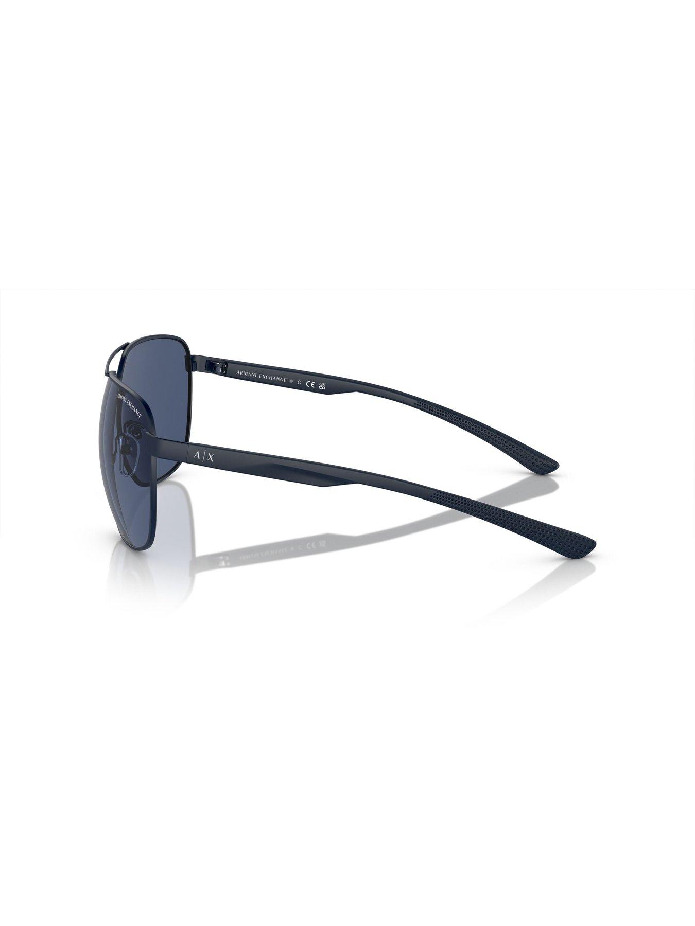 Image 2 of 4 of Armani Exchange Armani Exchange 0ax2047s Aviator Sunglasses