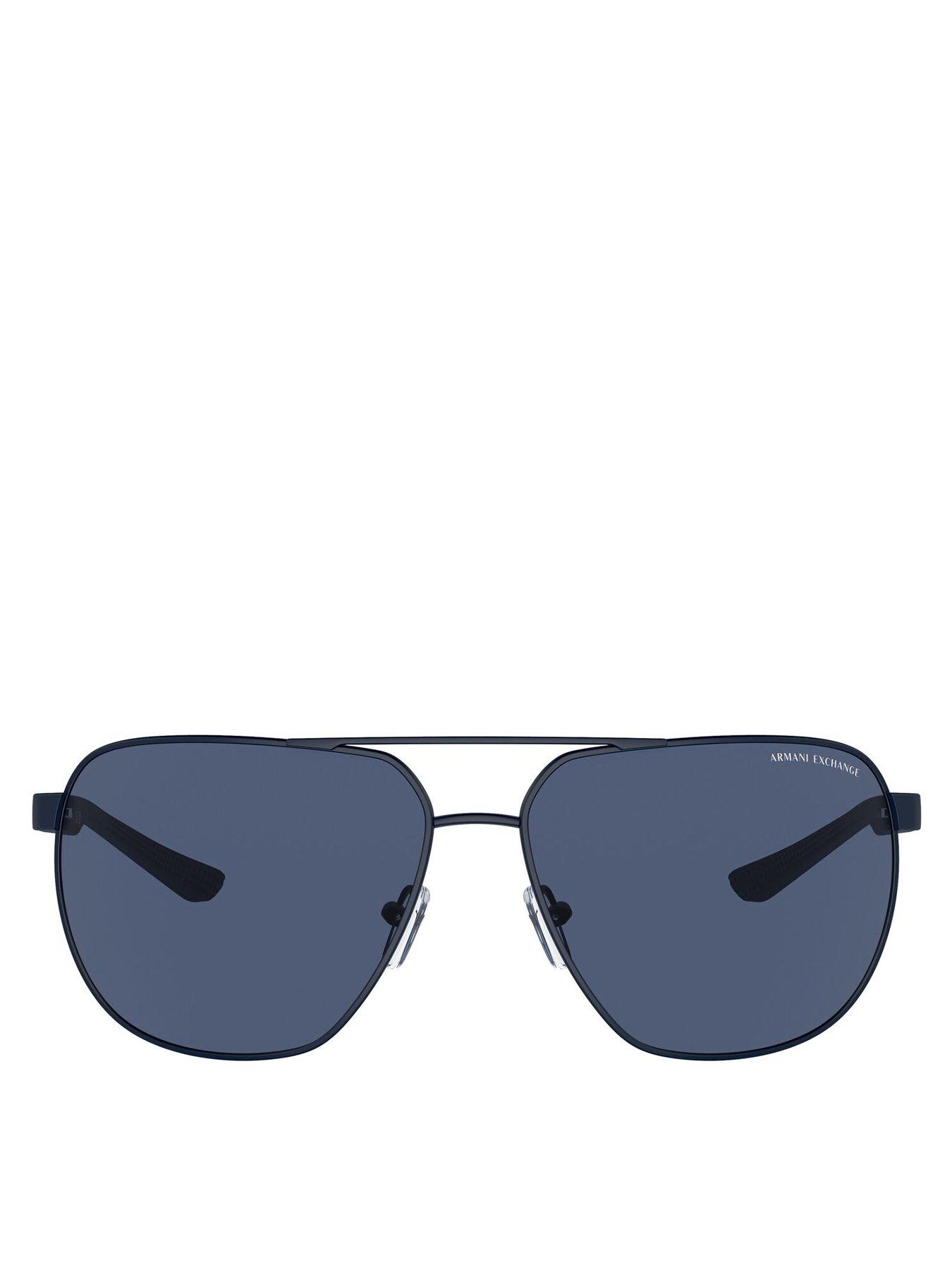 Image 3 of 4 of Armani Exchange Armani Exchange 0ax2047s Aviator Sunglasses