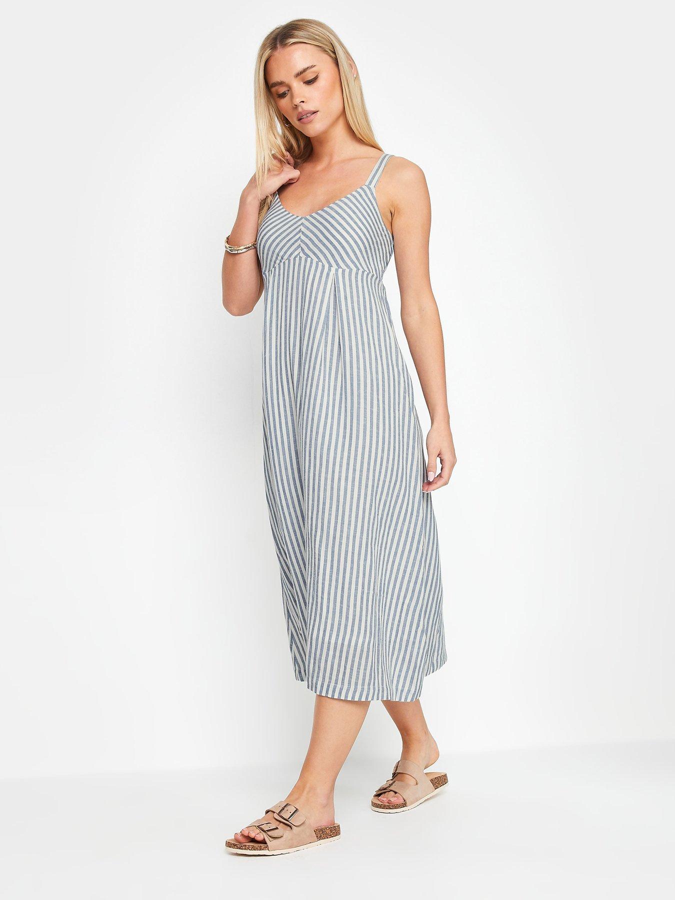 pixiegirl-petite-blue-stripe-midi-dressback