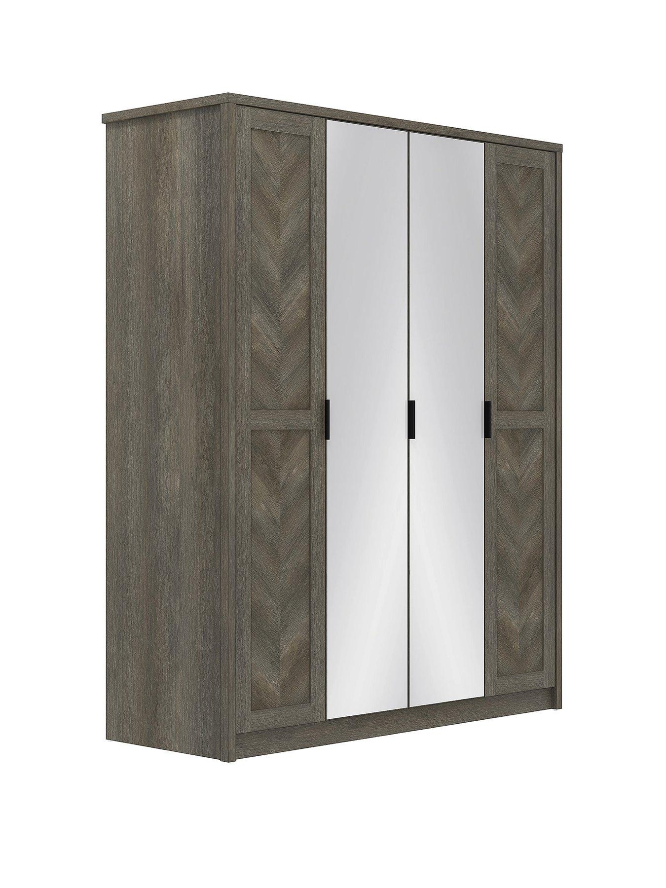 very-home-chevry-4-door-mirrored-wardrobe-greynbspoakback