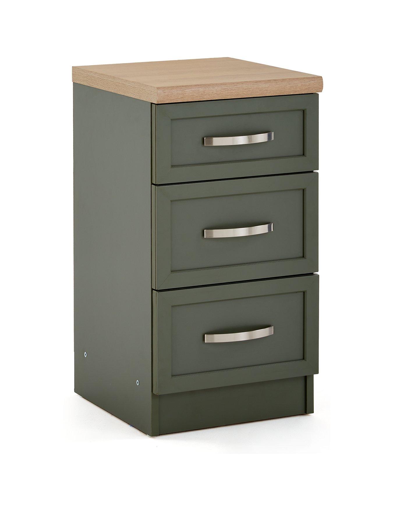 very-home-camberley-3-drawer-graduated-bedside-chest-greenback