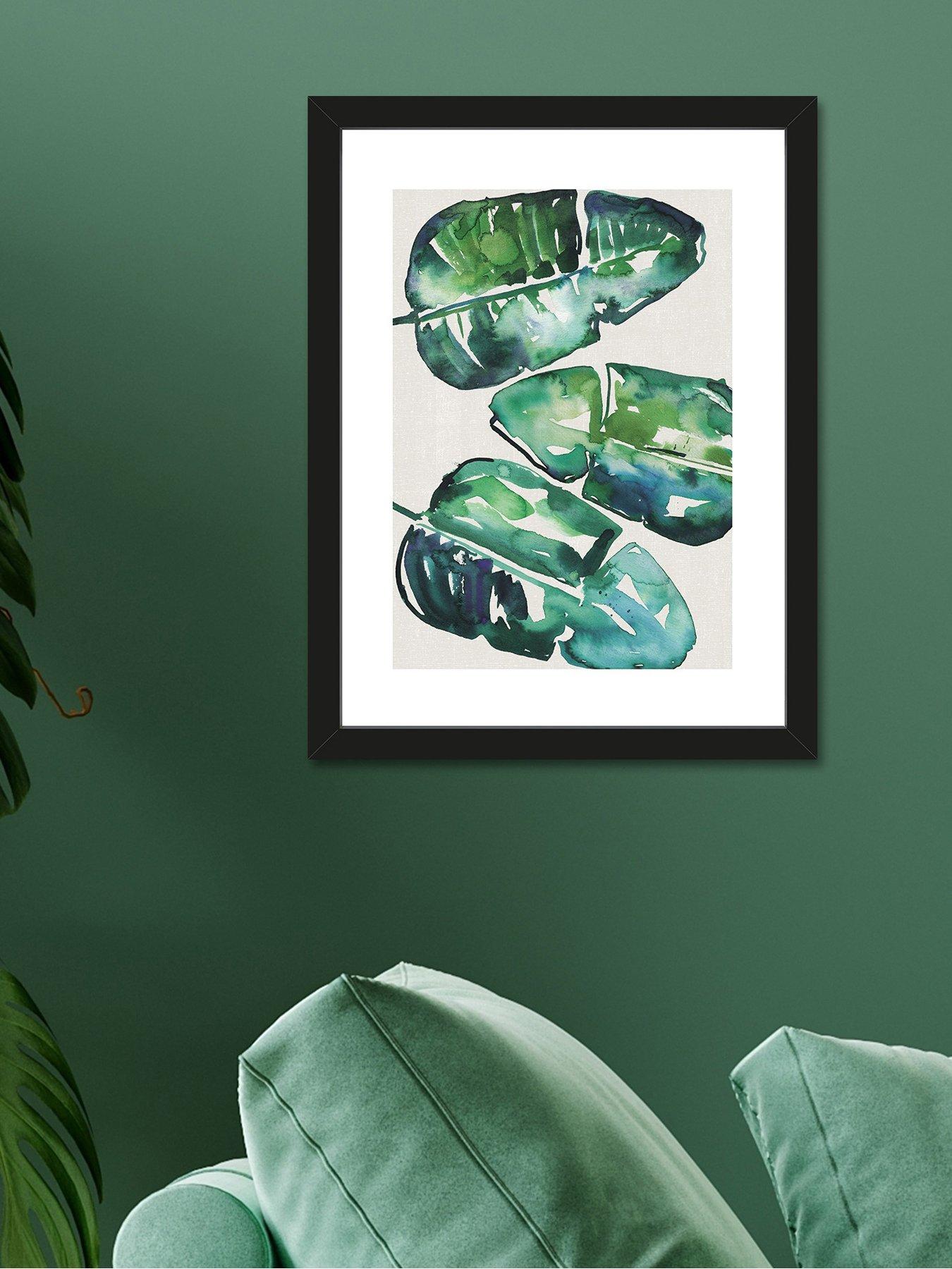 Image 1 of 2 of The Art Group Banana Leaves Art Print by Summer Thornton