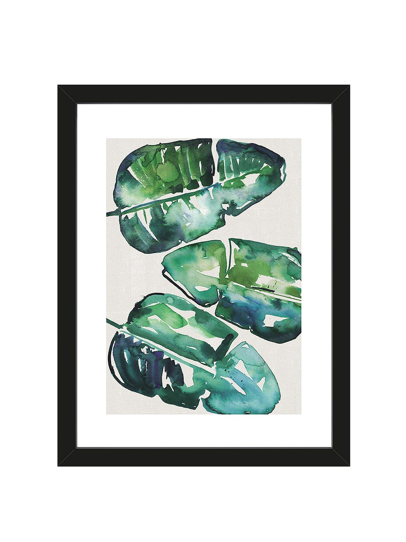 Image 2 of 2 of The Art Group Banana Leaves Art Print by Summer Thornton